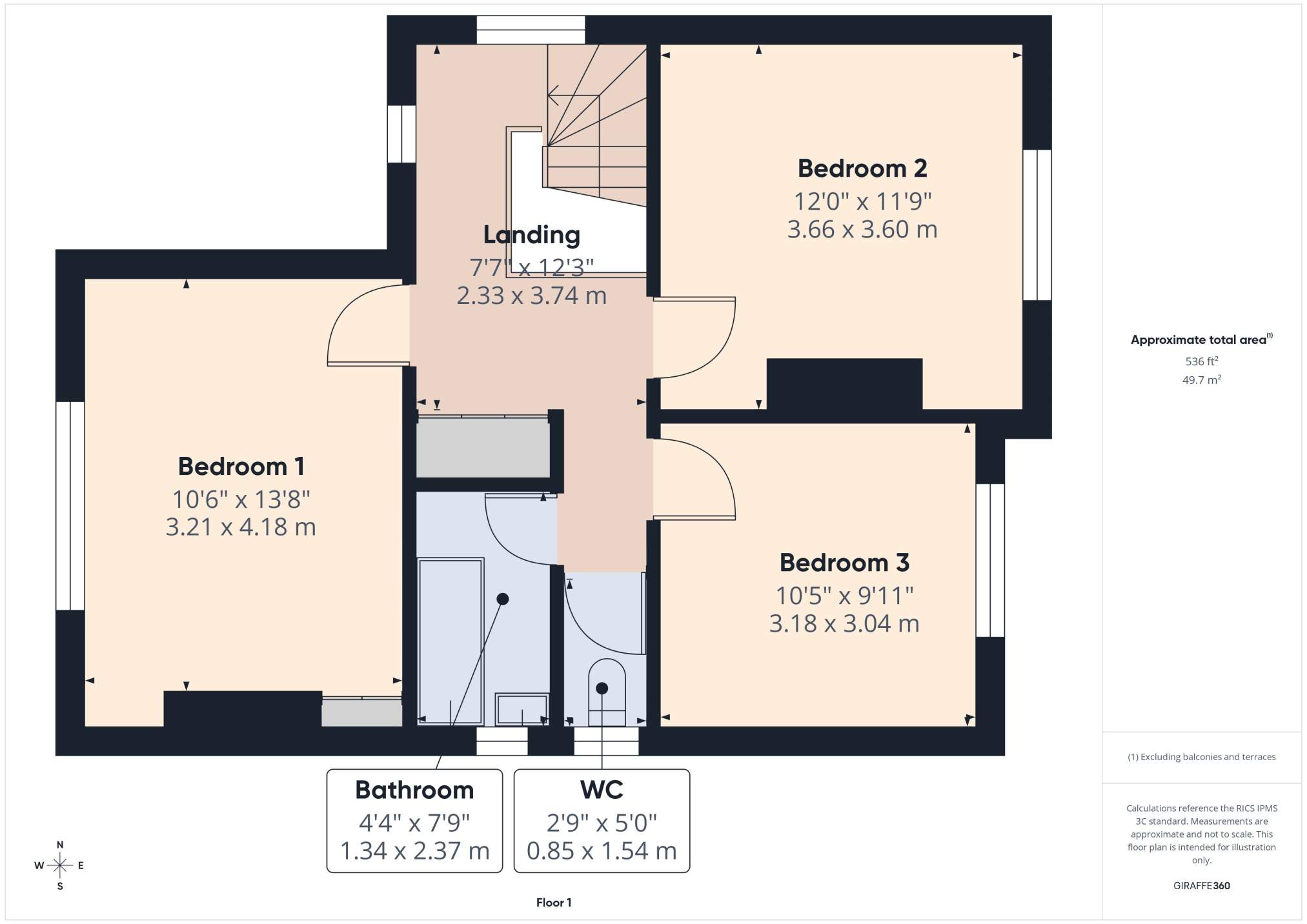 6, Heol Wen, Rhiwbina floorplan