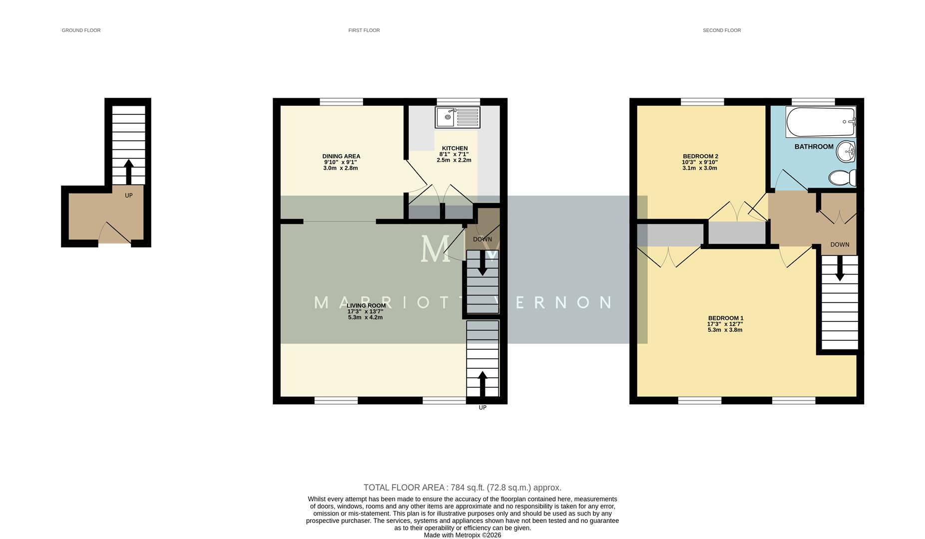 9, Cotelands, Croydon floorplan