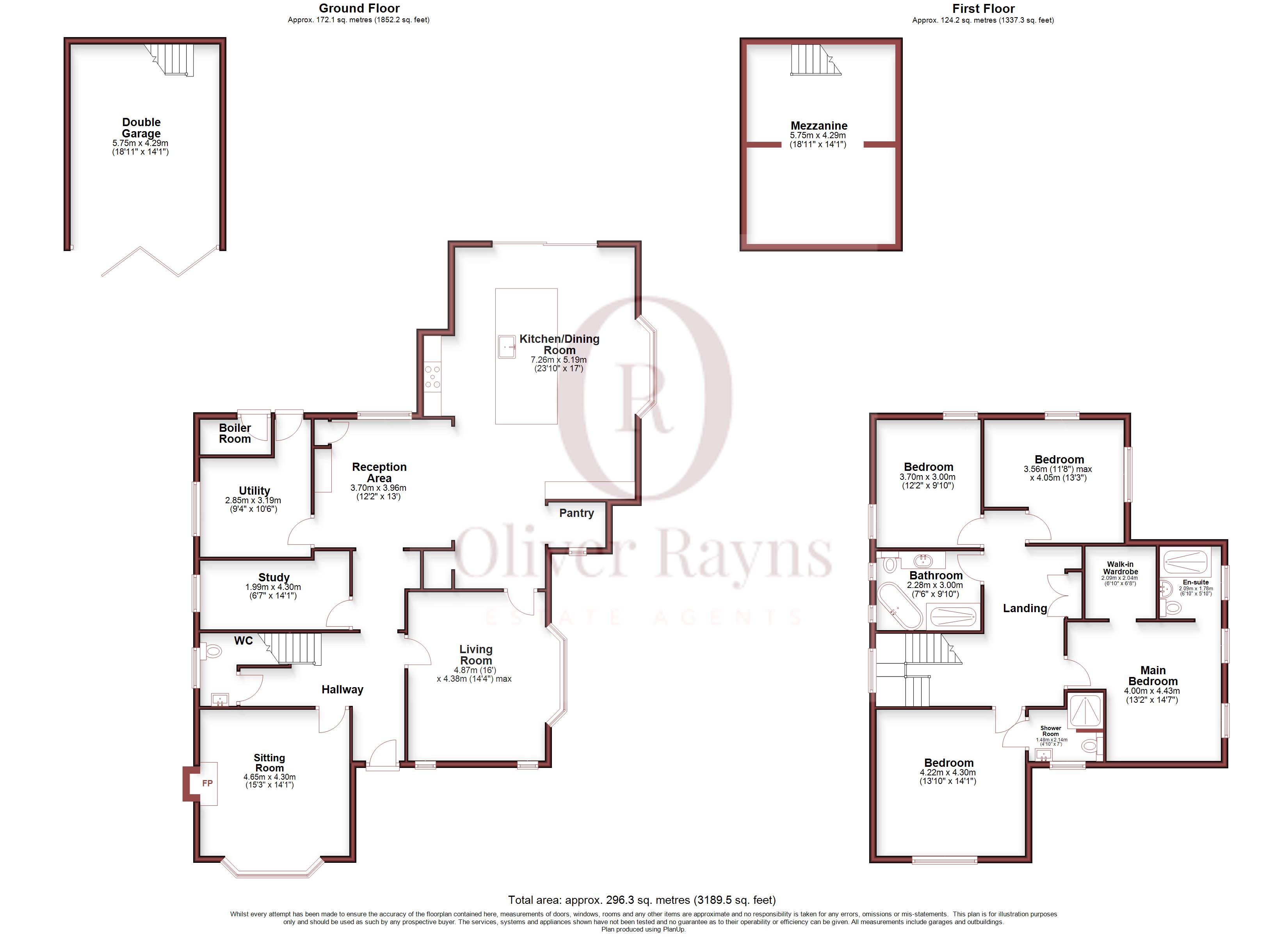 Fairlawn,, Lutterworth Road, Leicestershire floorplan