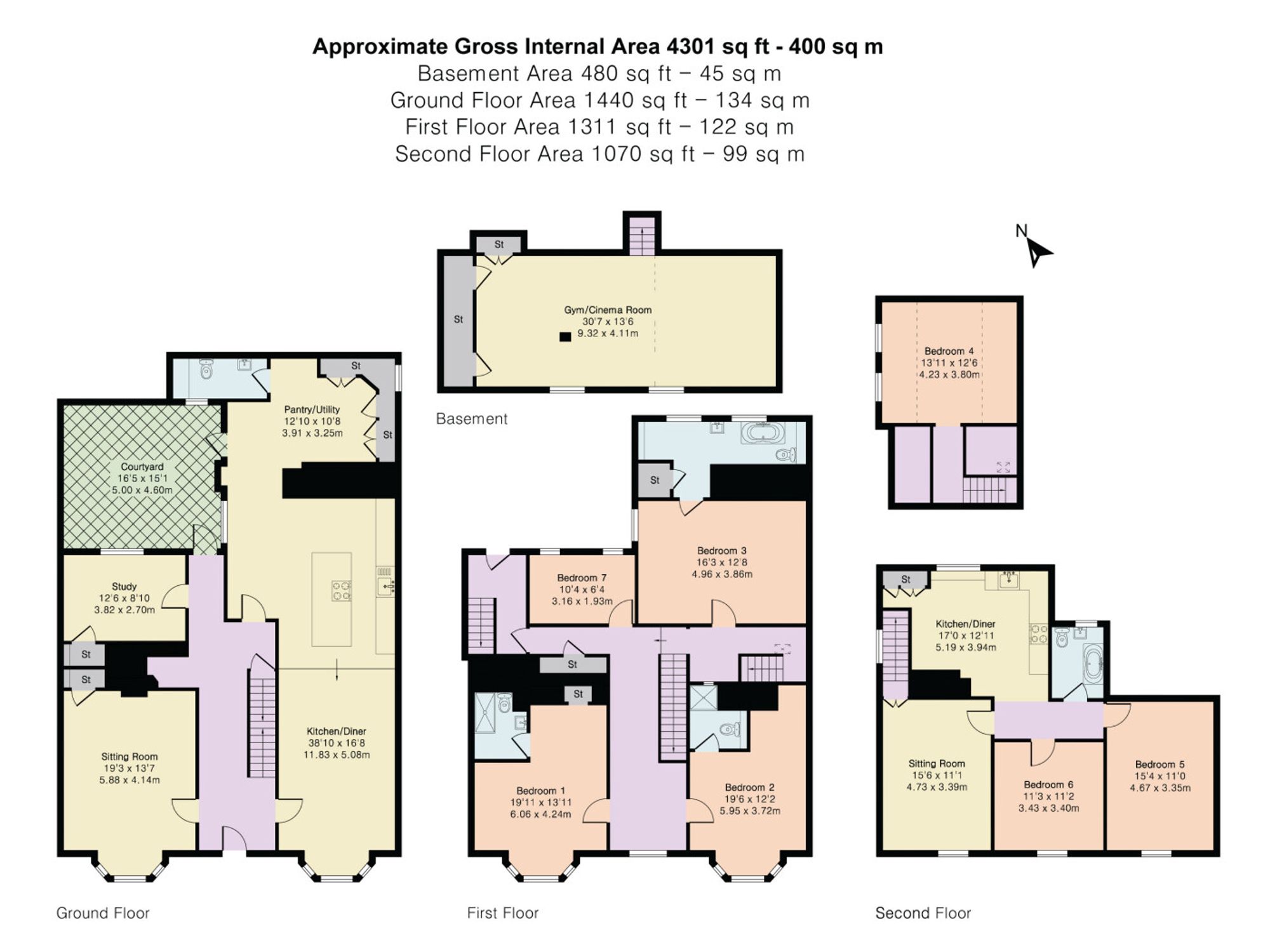 Sydney House, Northfield End, Henley-On-Thames floorplan