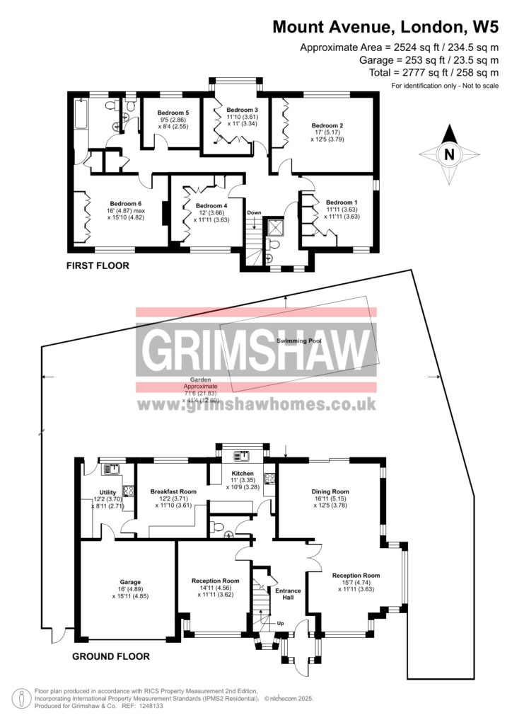 63, Mount Avenue, Ealing floorplan