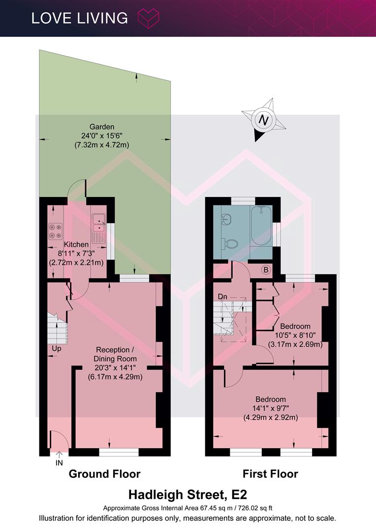 Hadleigh Street, London floorplan