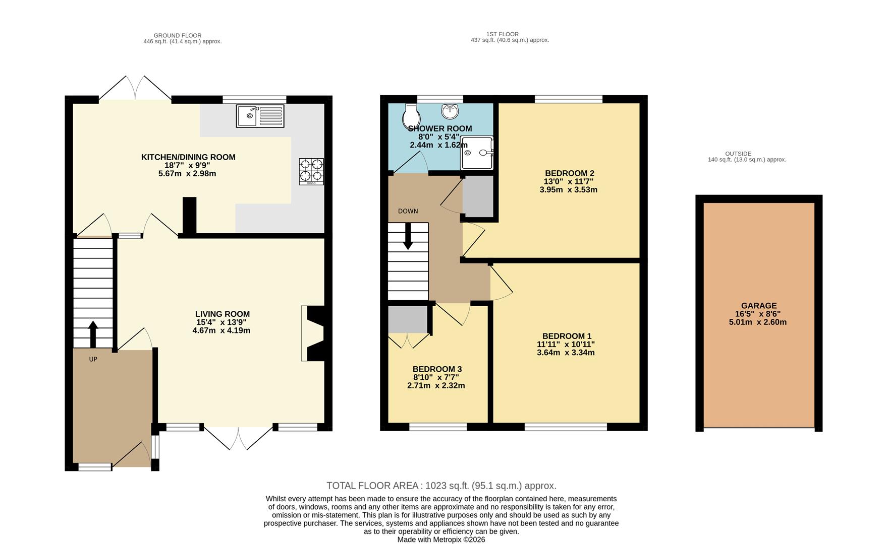 18, Stoneacre Close, Brixham floorplan
