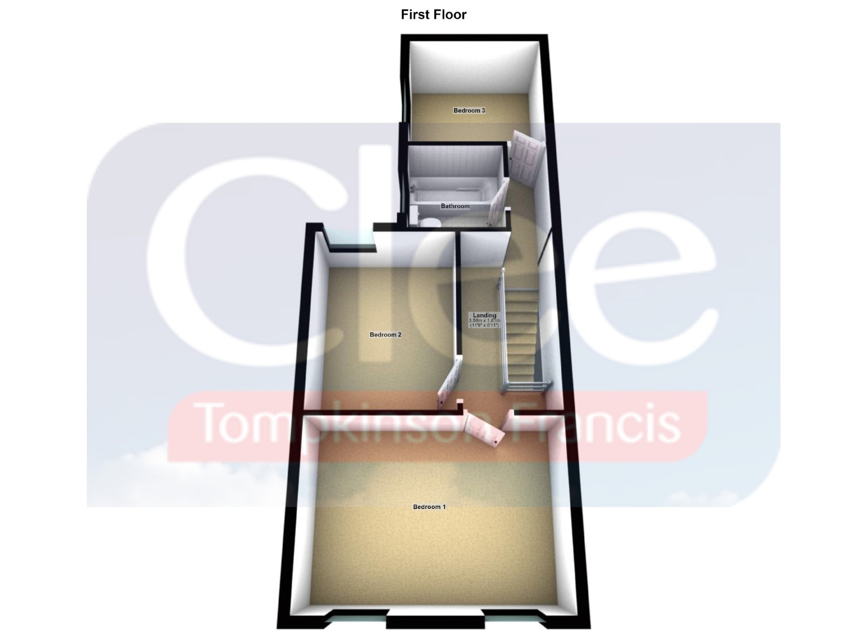 Rhondda Street, Swansea floorplan