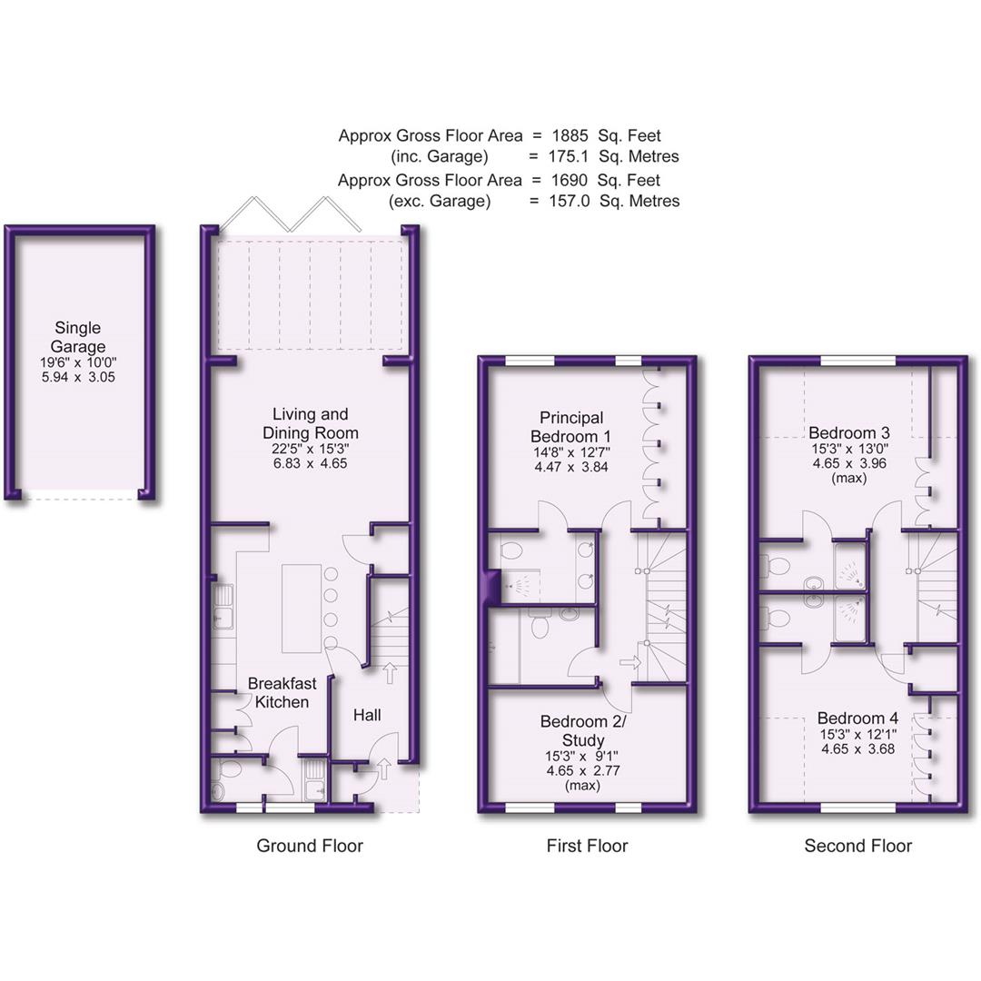 Stanhope Road, Bowdon, Altrincham WA14, 4 bedroom semidetached house for sale 64686032