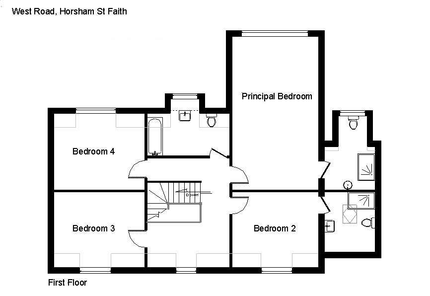 West Lane, Horsham St. Faith, Norwich, Norfolk NR10, 4 bedroom detached