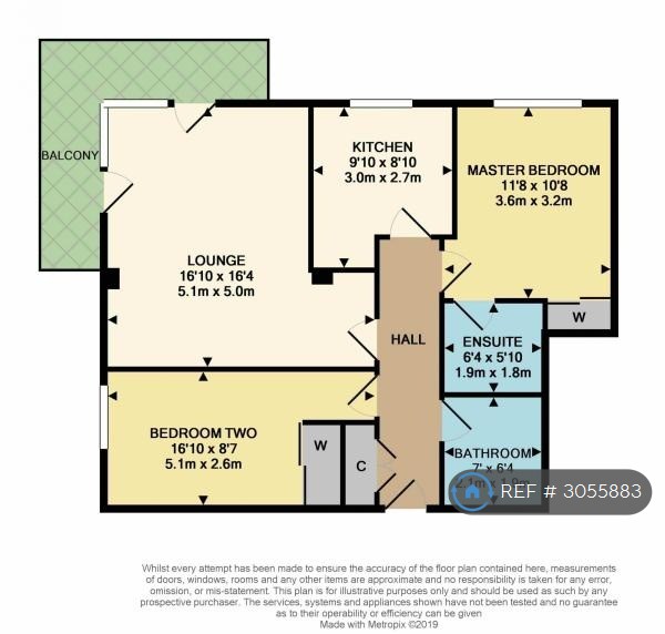 Flat, Partick Bridge Street, Glasgow floorplan