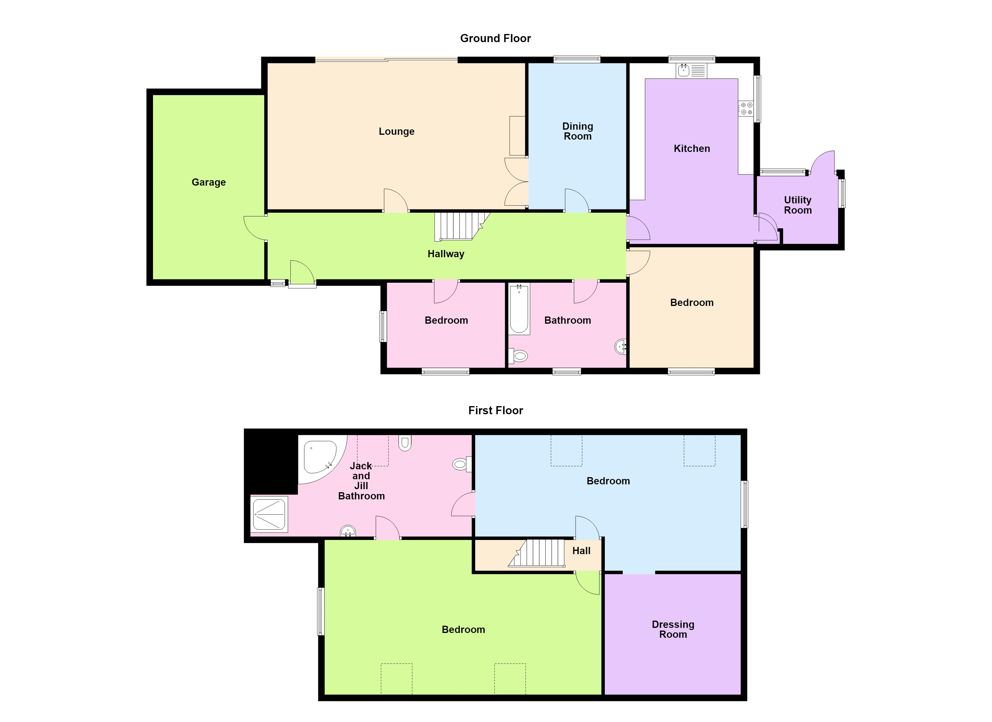 Catwalk,, Upper Thornton, Pembrokeshire floorplan