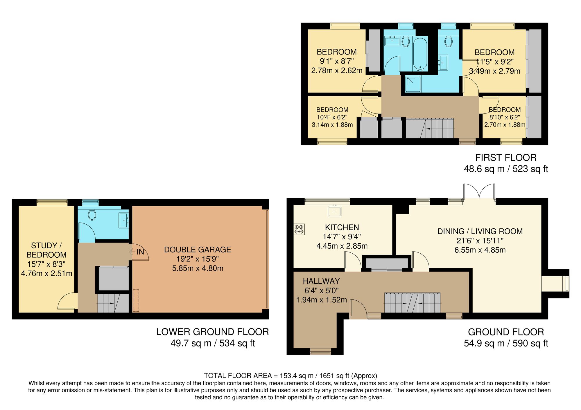 26 Brookscroft Linton Glade, Croydon floorplan