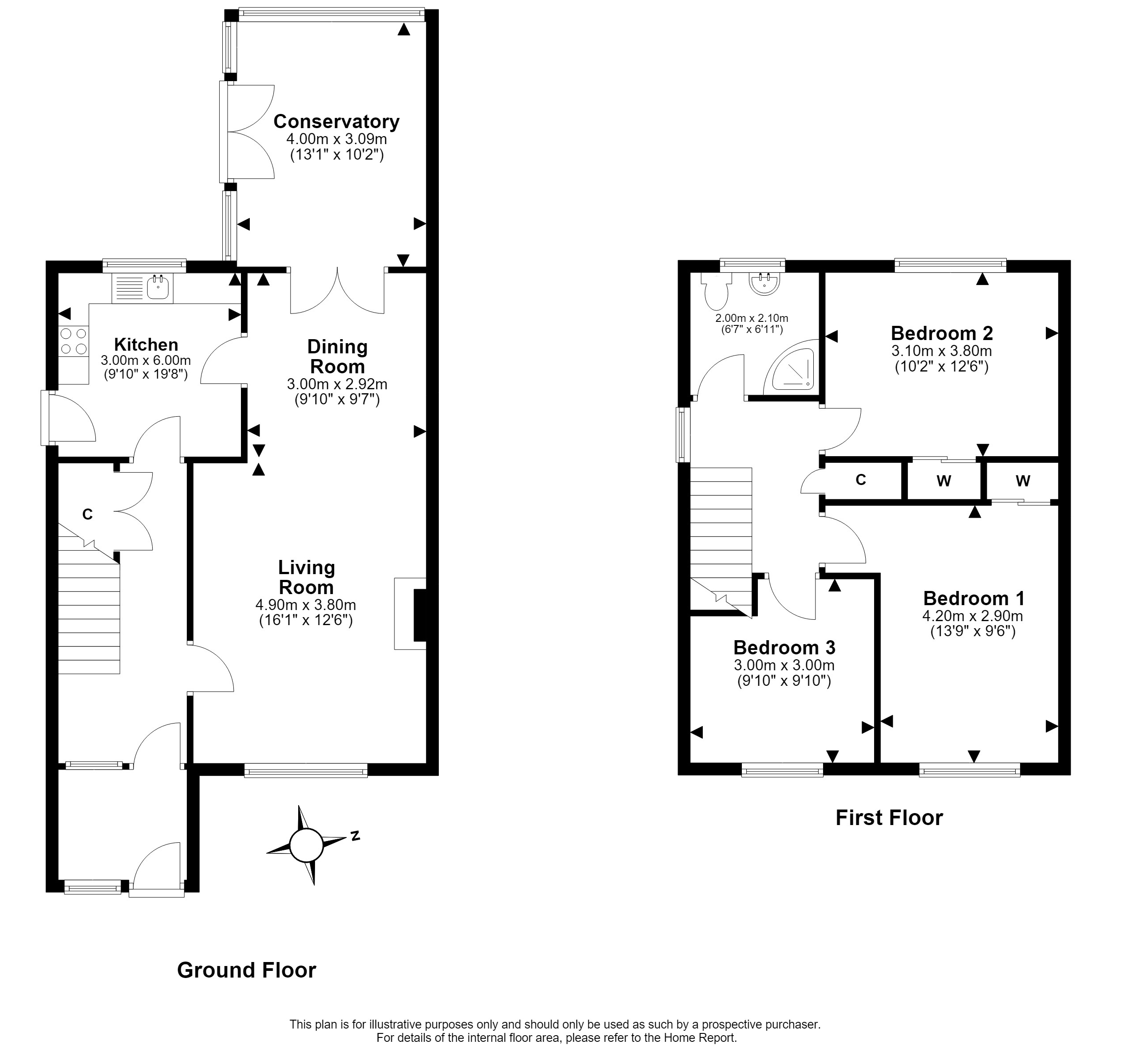 25, Woodburn View, Dalkeith floorplan