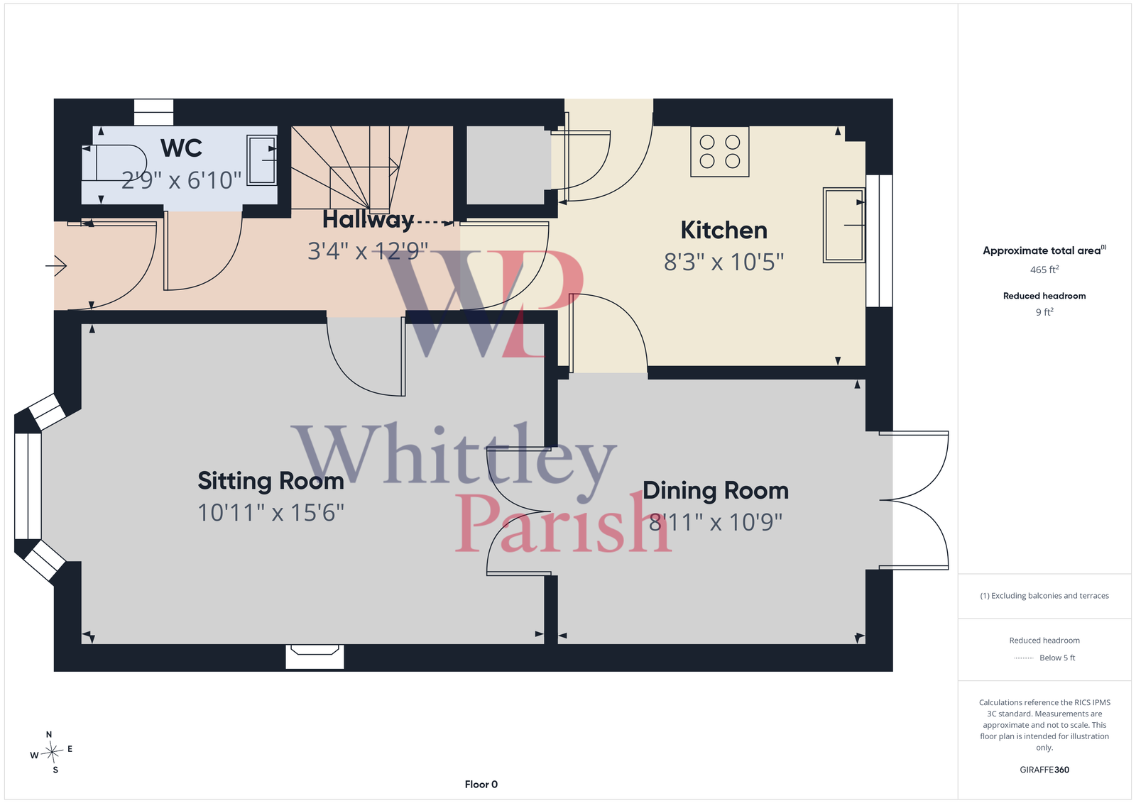 3, Yew Tree Hollow, Norwich floorplan