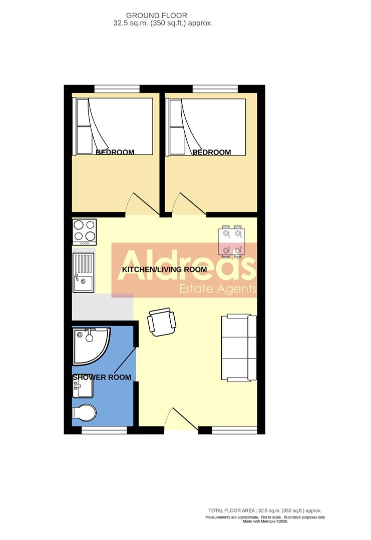 Beach Road, Hemsby floorplan