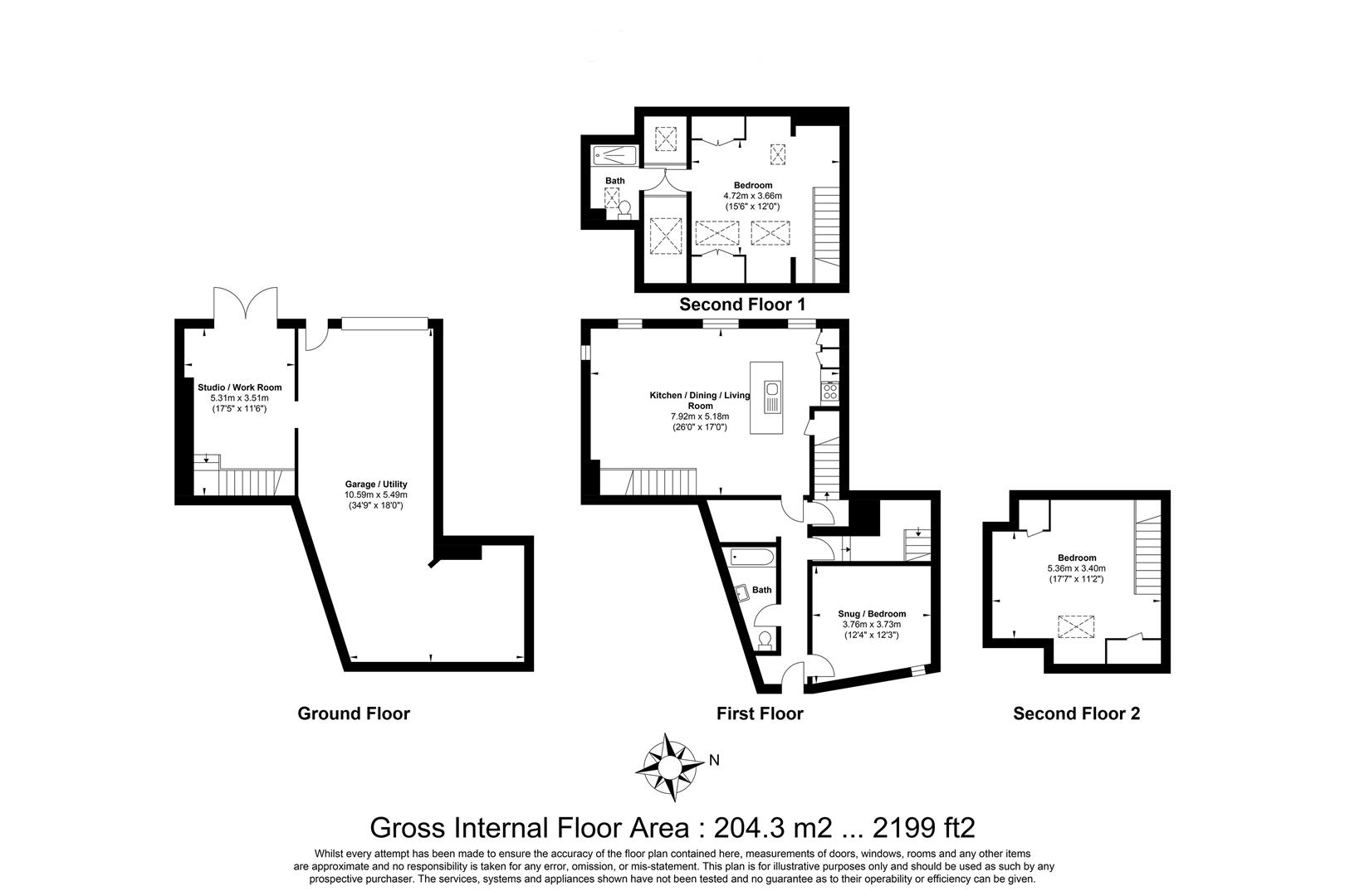 34, Bohill, Penryn floorplan