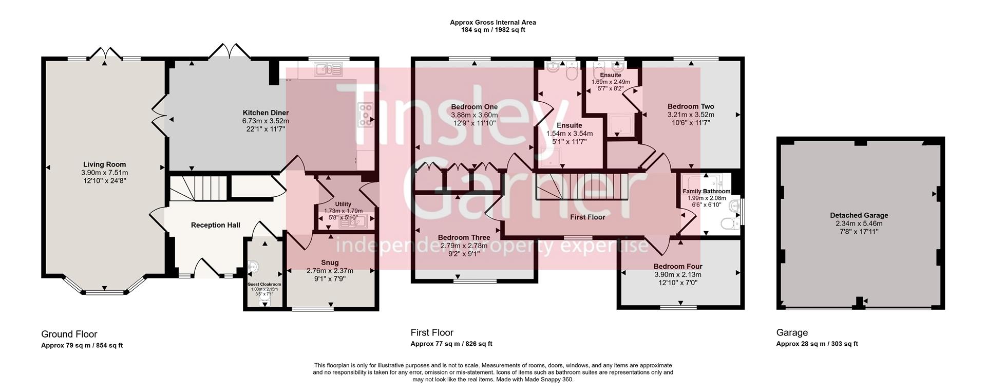 9, Brewers Place, Stone floorplan