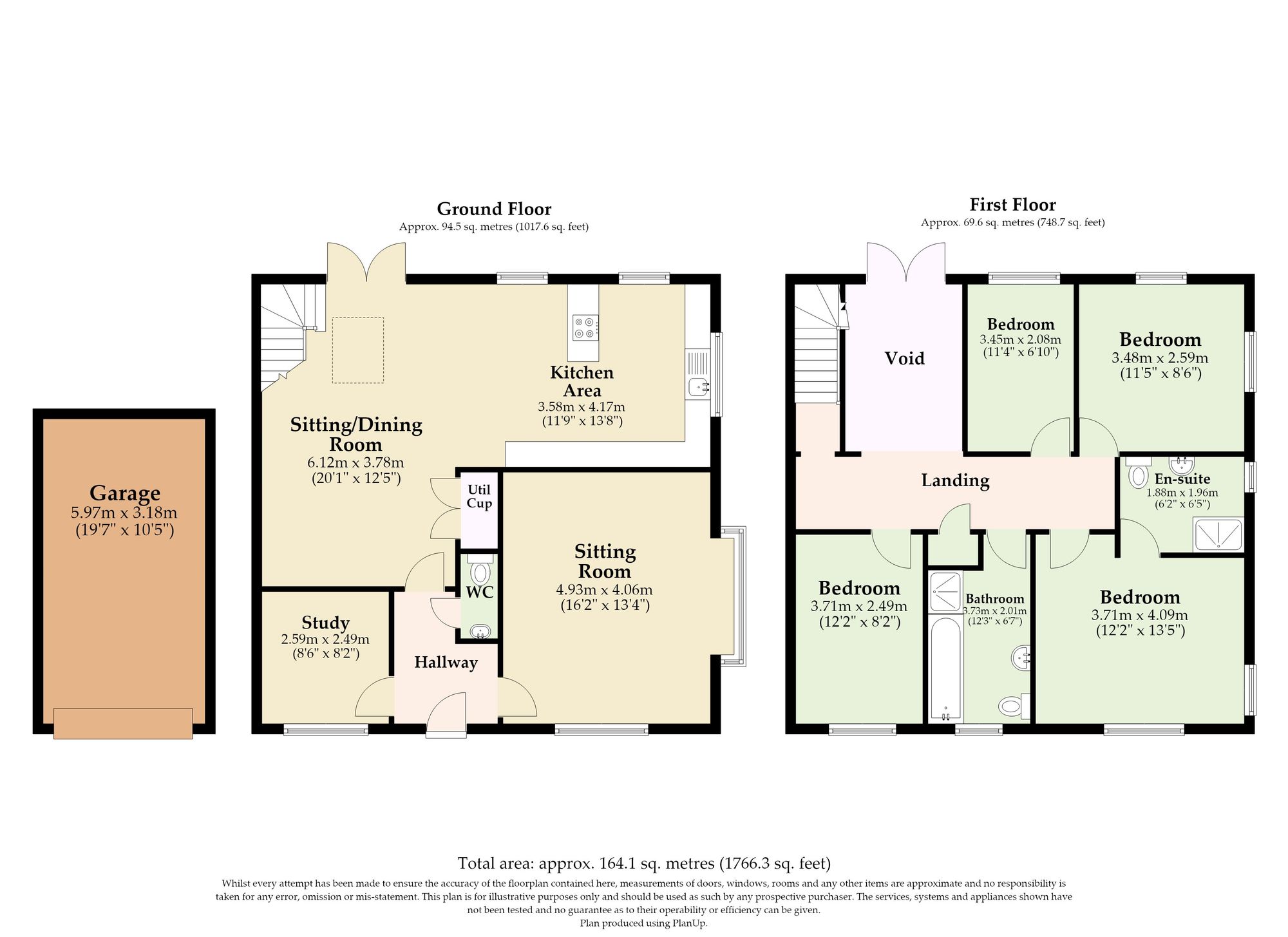 12 Chamomile Close, Stowmarket floorplan