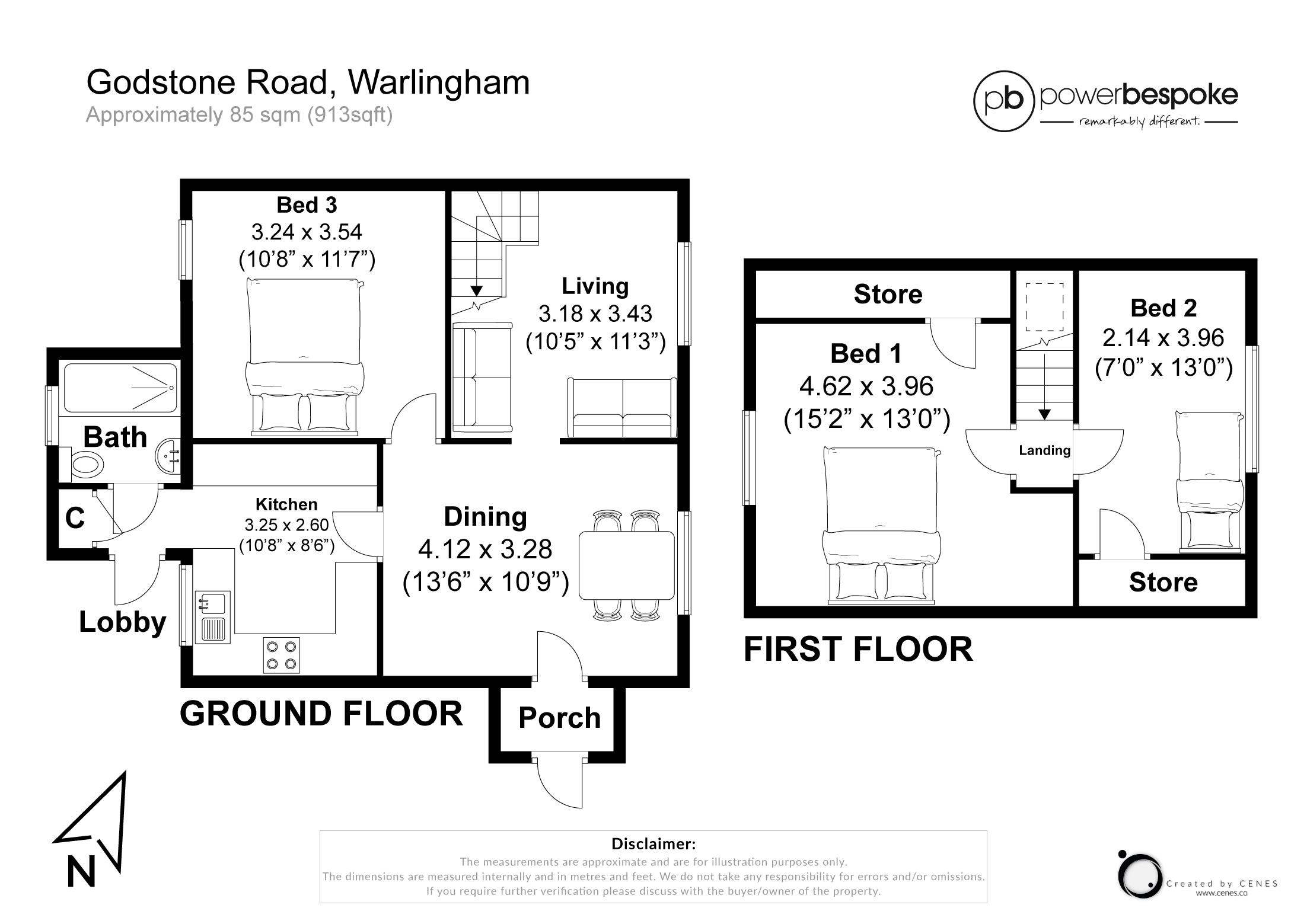 436, Godstone Road, Whyteleafe floorplan