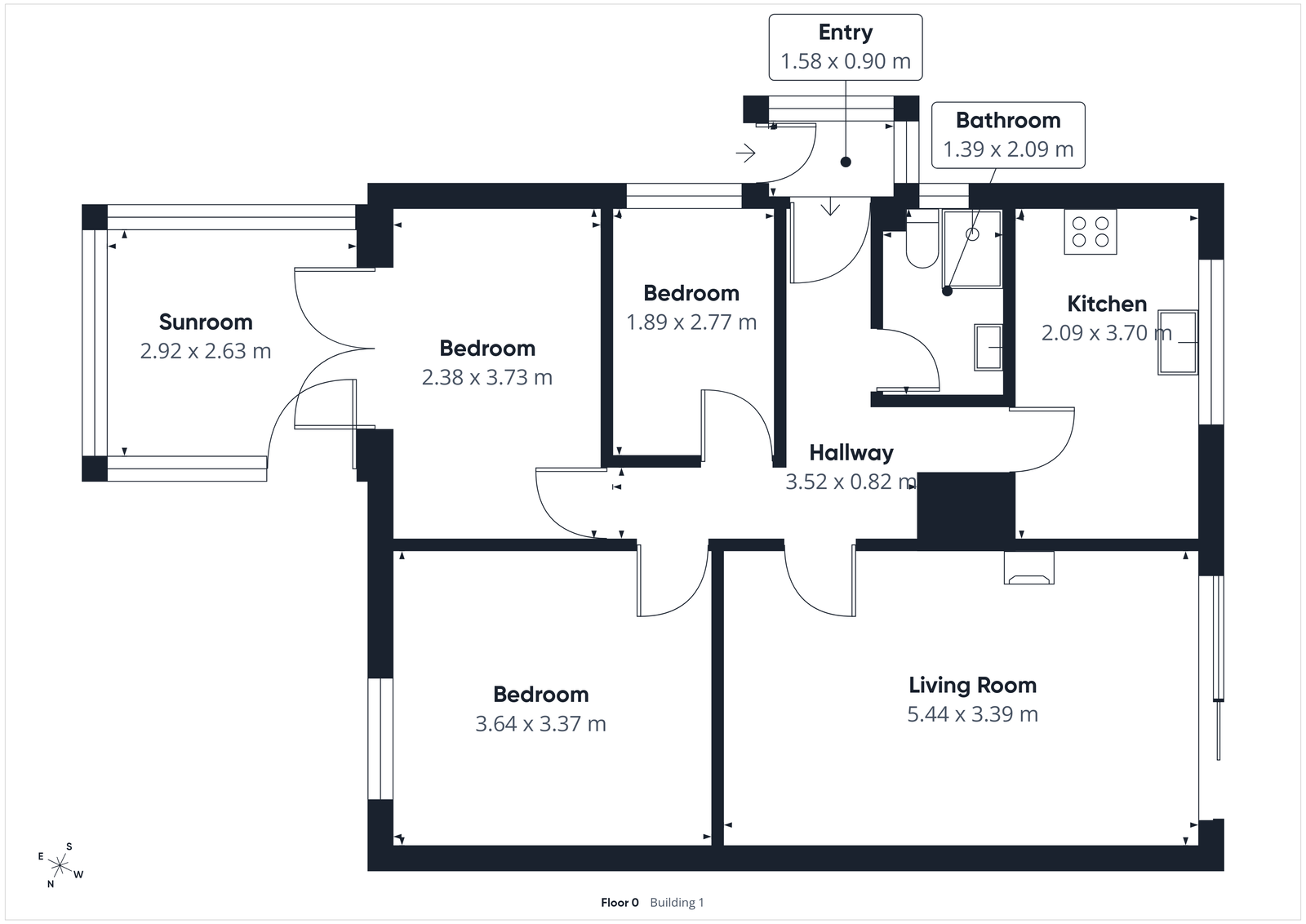 21, Hawthorn Drive, Coleford floorplan