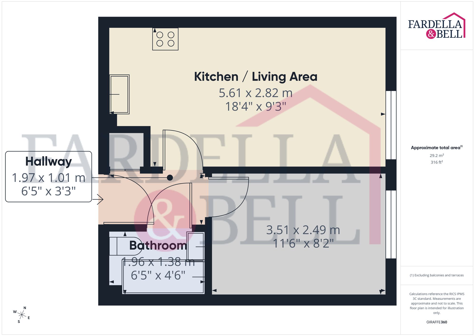 Flat 12, Ivegate Mews Ivegate, Colne floorplan