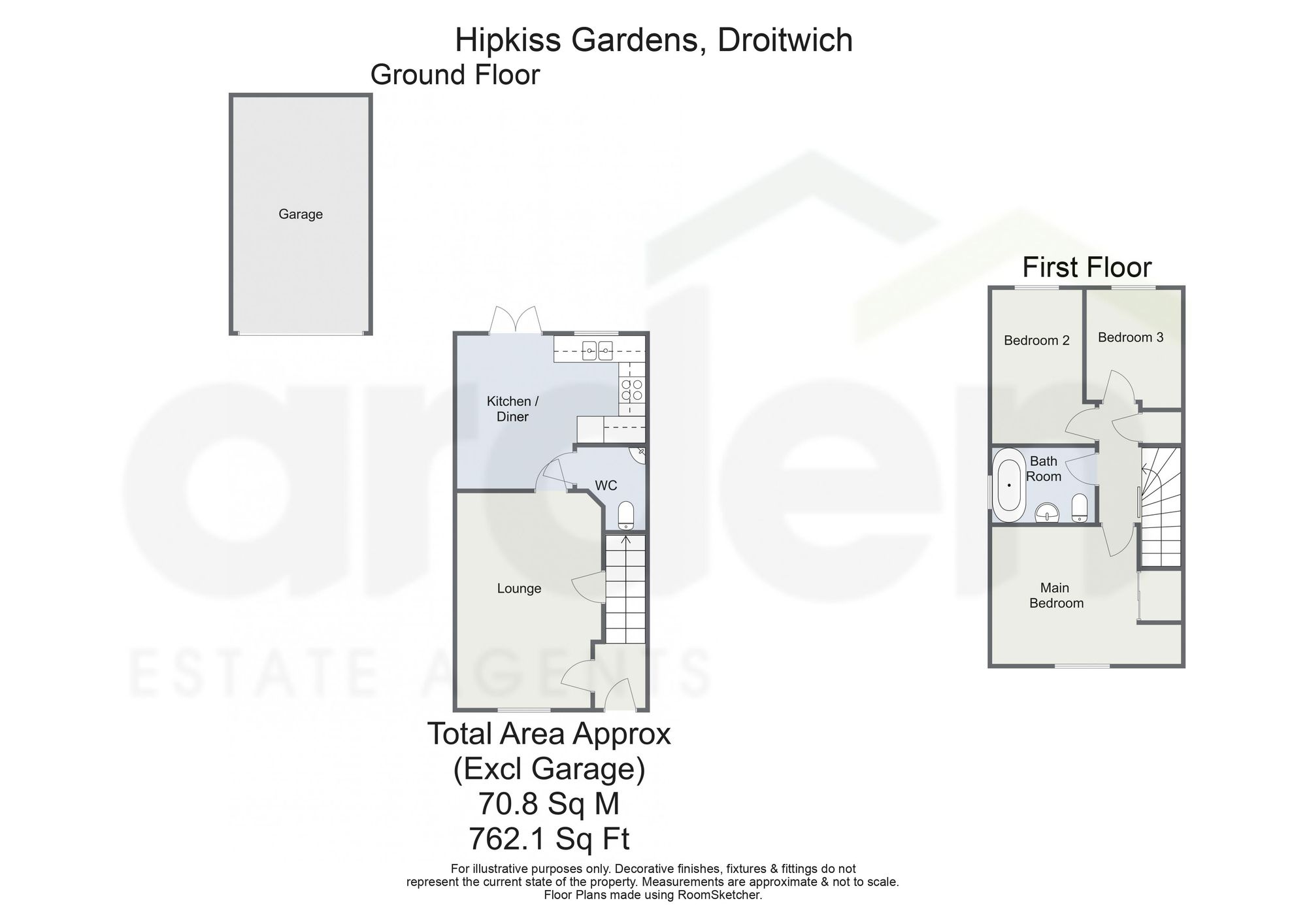 10 Hipkiss Gardens, Droitwich floorplan