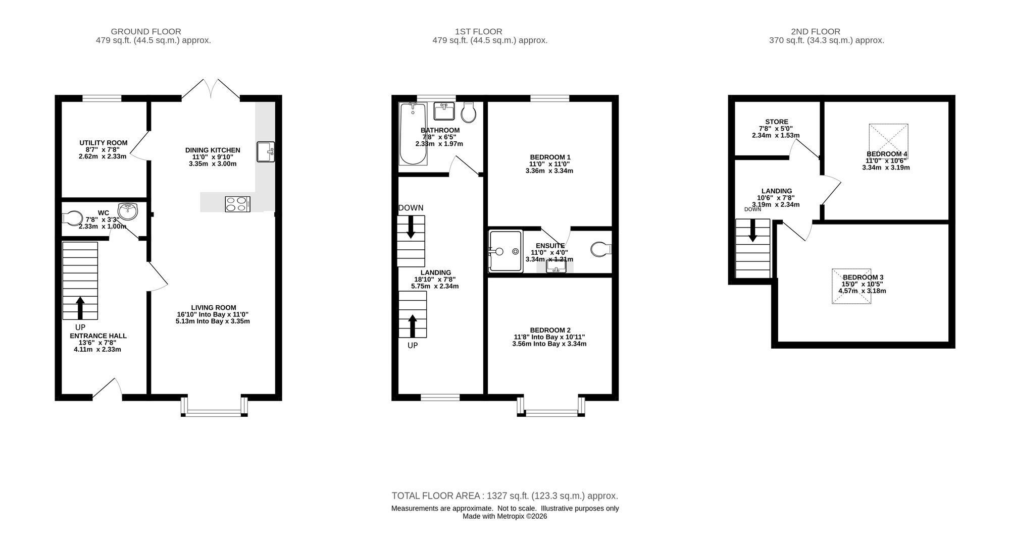 64 Moseley Road, Manchester floorplan
