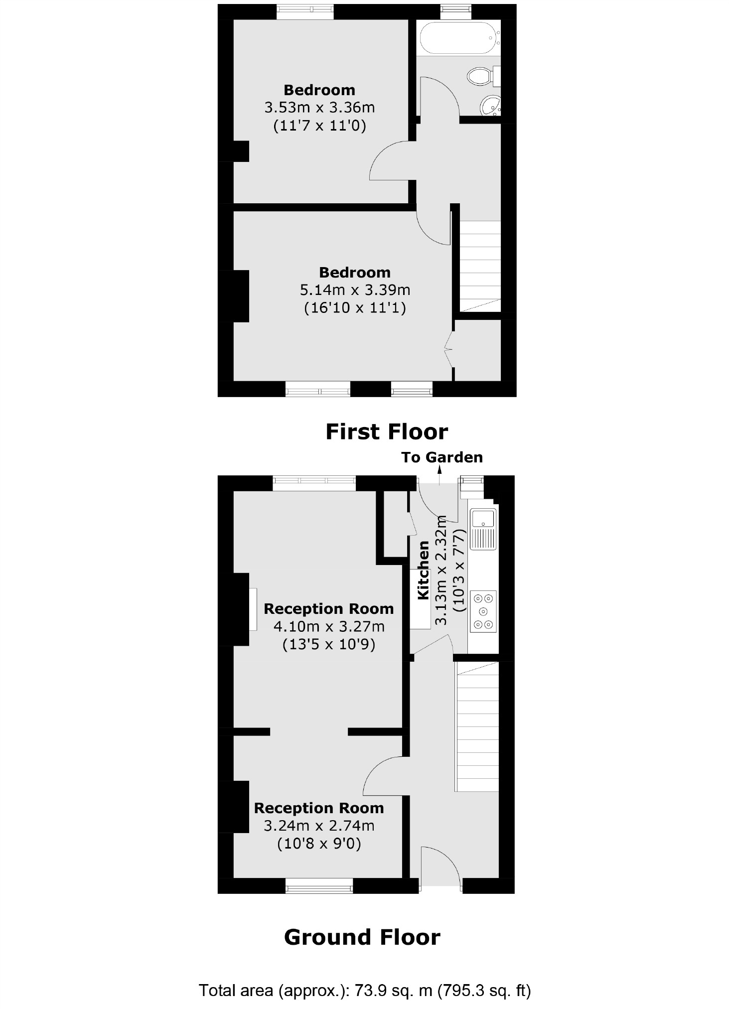 269, Greenford Avenue, London floorplan