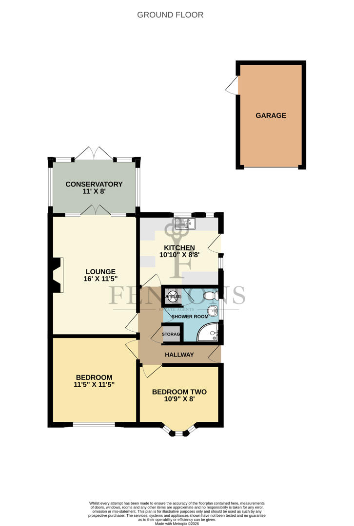 79, Walden Way, Frinton-on-Sea floorplan