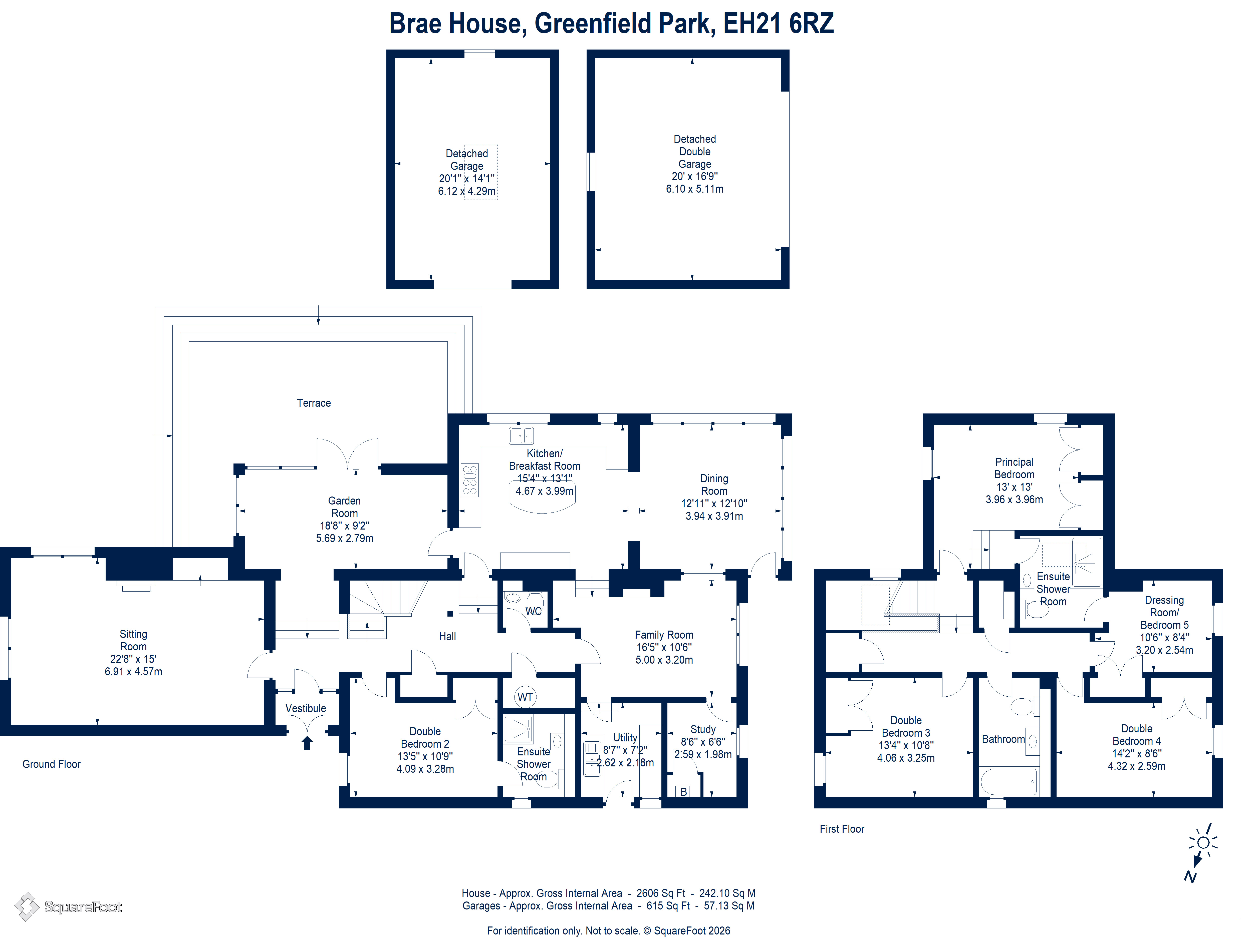 Brae House, Greenfield Park, Musselburgh floorplan