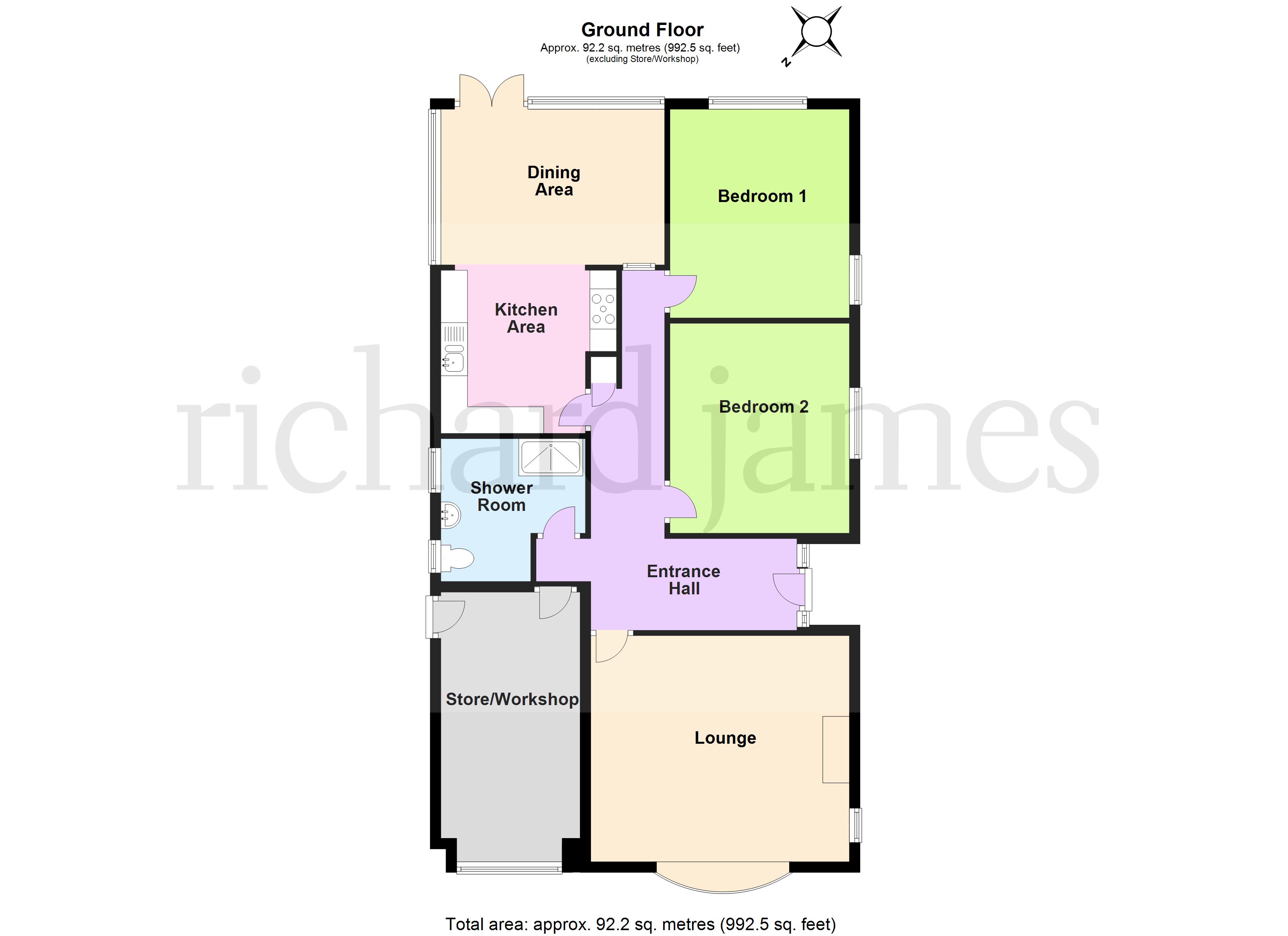 13, St. Marys Avenue, Rushden floorplan