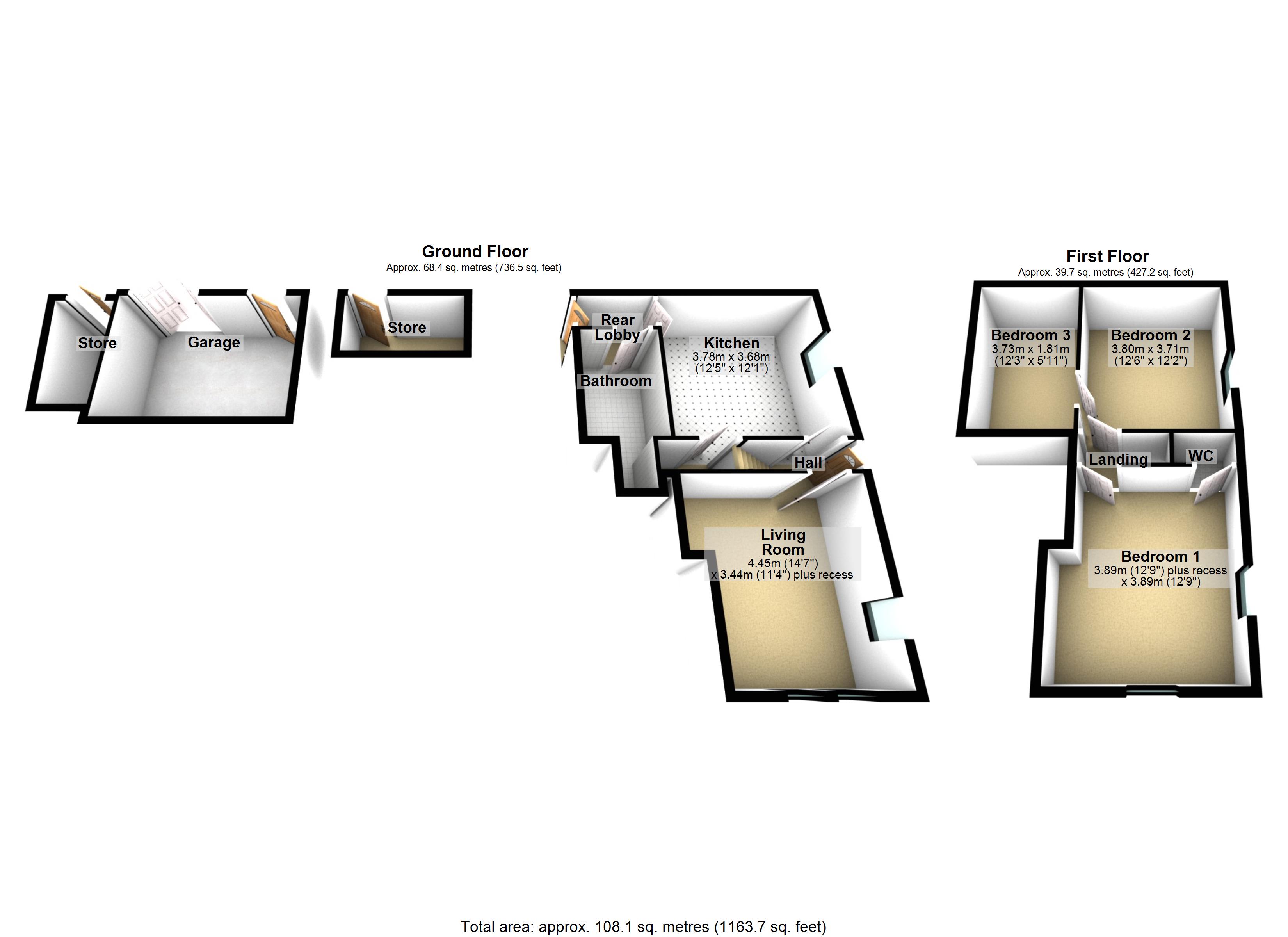 192, High Street, Woodbridge floorplan