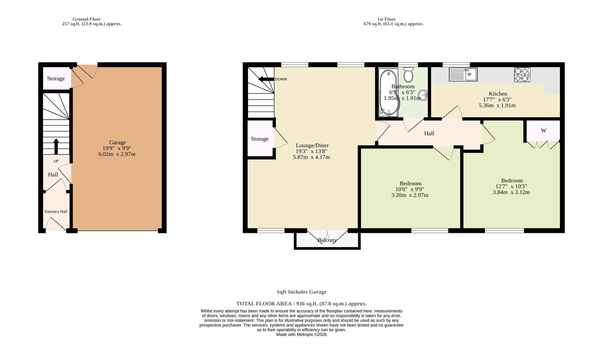 11 Dove Gardens, Norwich floorplan