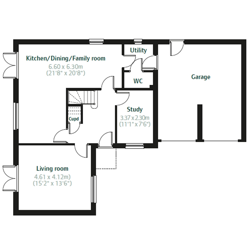 5 Bedrooms Detached house for sale in 