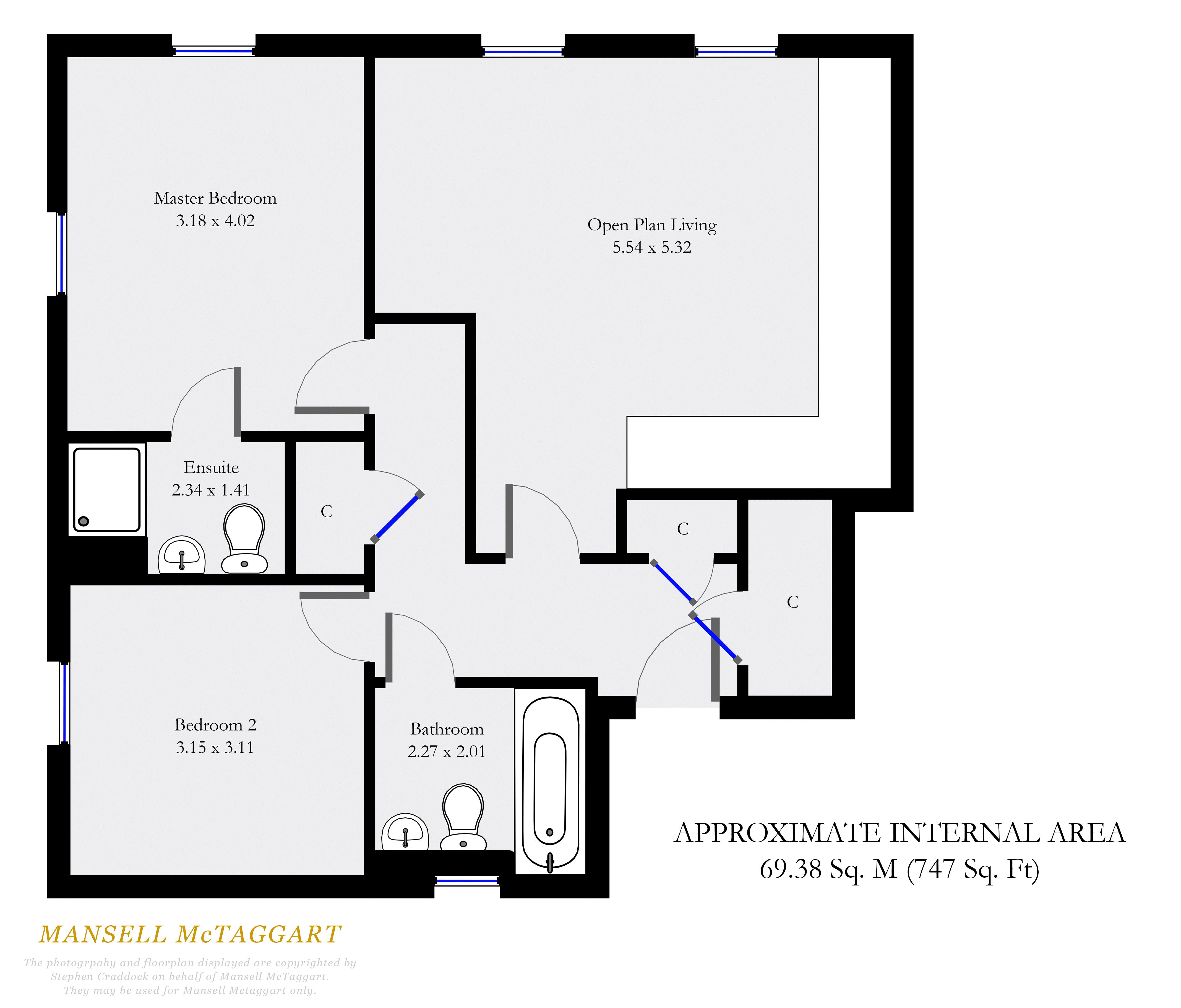 2 Bedrooms Flat for sale in Somerley Drive, Forge Wood, Crawley, West Sussex RH10