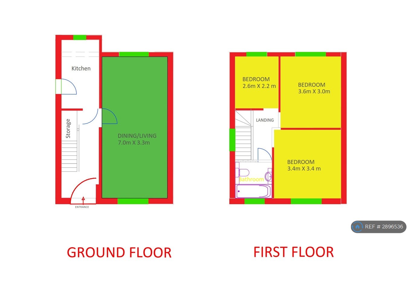 Brighton Road, Aldershot floorplan