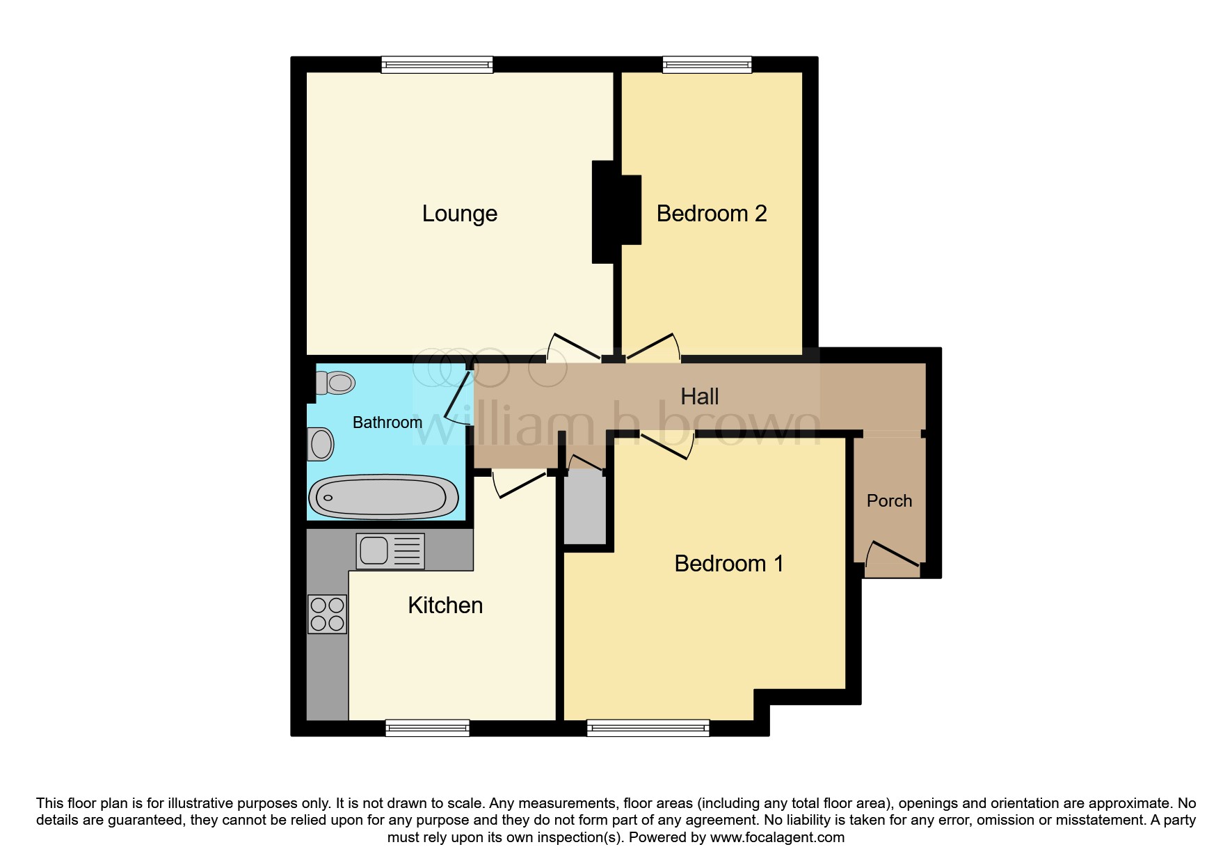 Flat 6, 46, King Street, KING'S LYNN floorplan