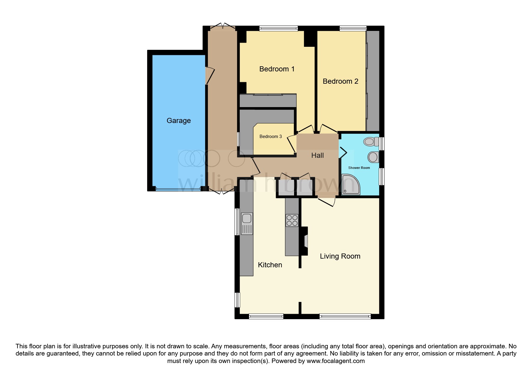 10, Brookside Close, Grantham floorplan