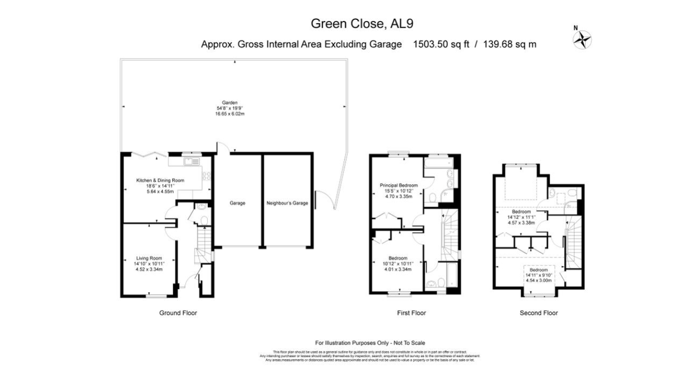1, Green Close, Hatfield floorplan
