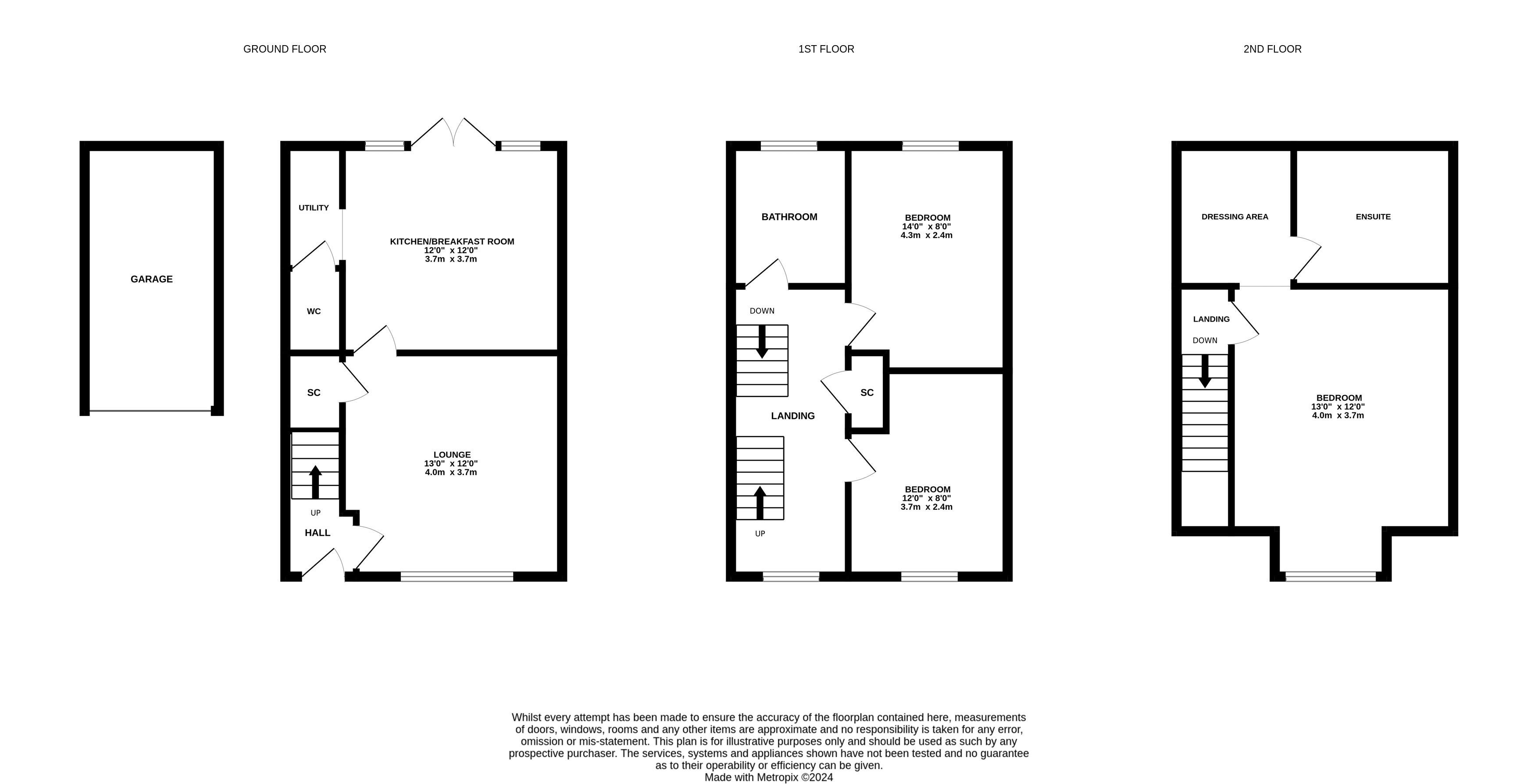 36, Soundy Paddock, Biggleswade floorplan