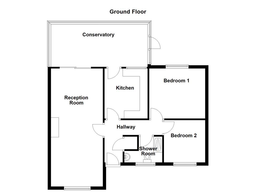 6, Clockhouse Court, Burnley floorplan