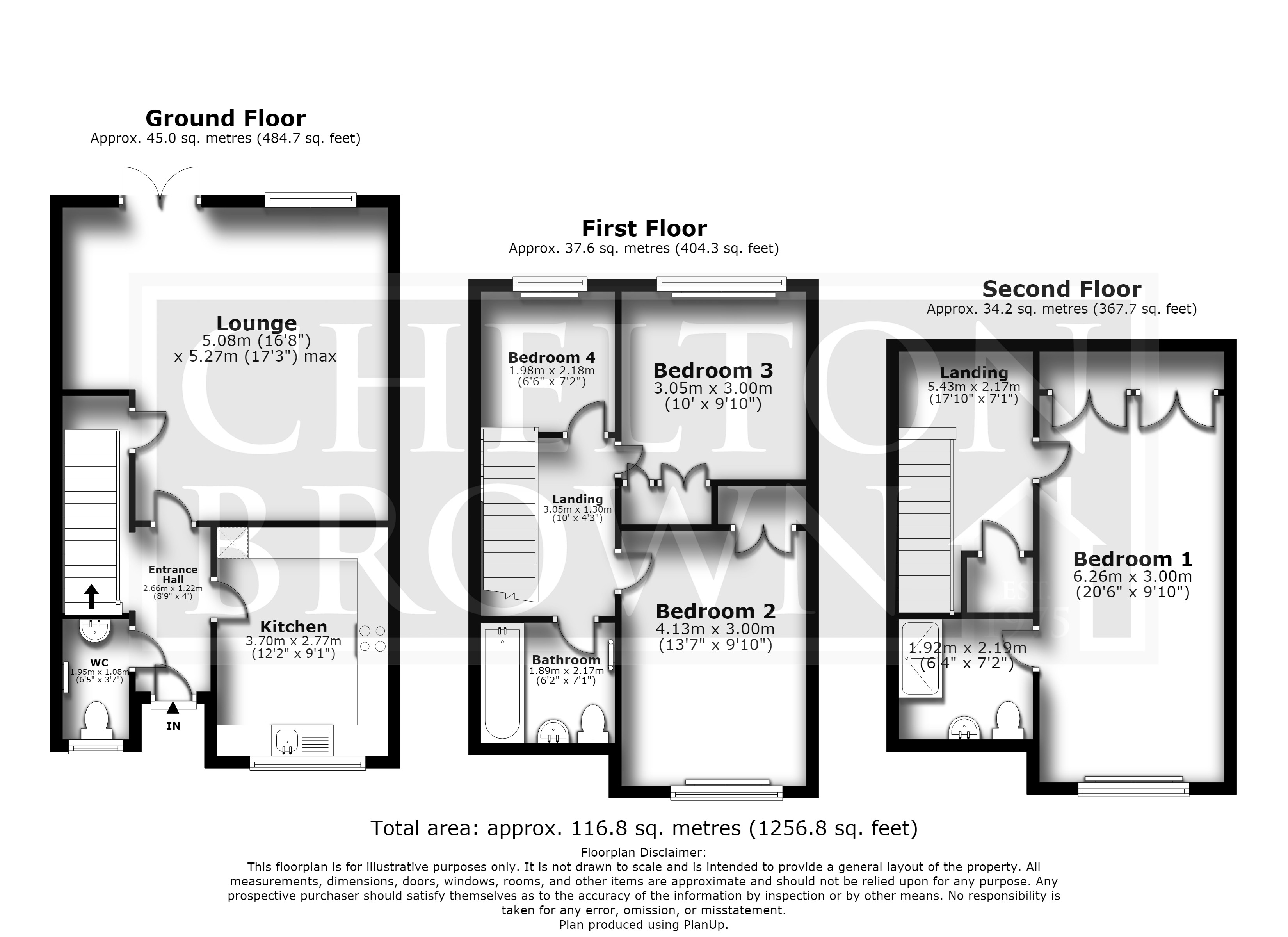 4, The Approach, Northamptonshire floorplan