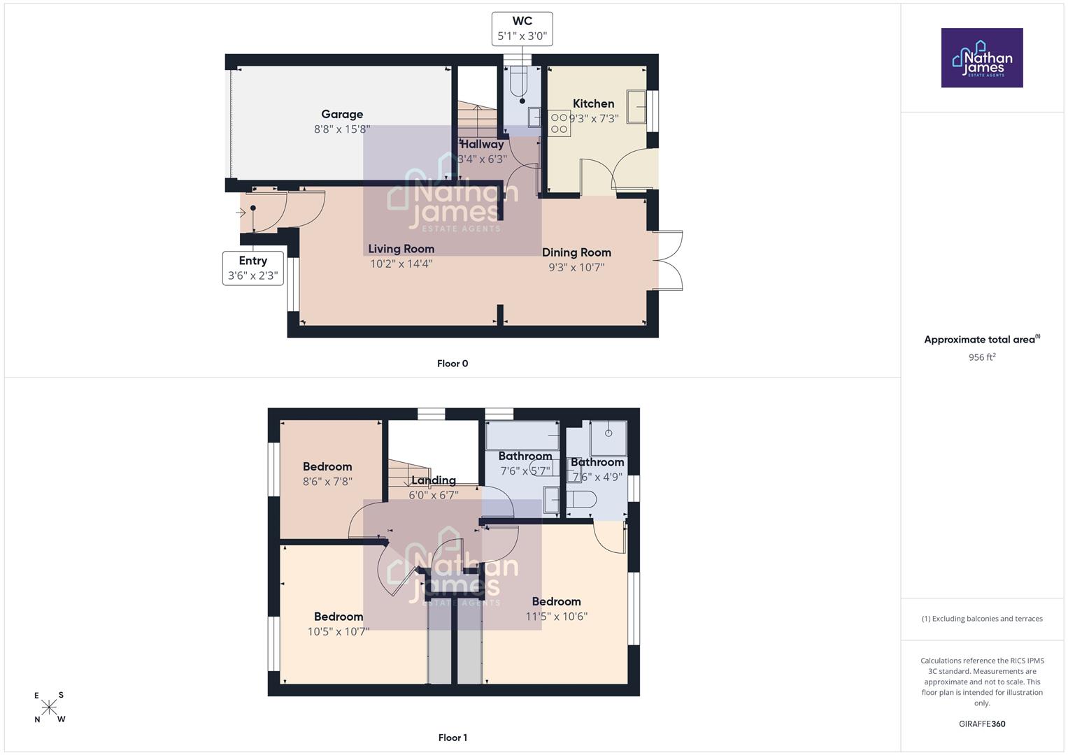 45, Kensington Park, Magor floorplan
