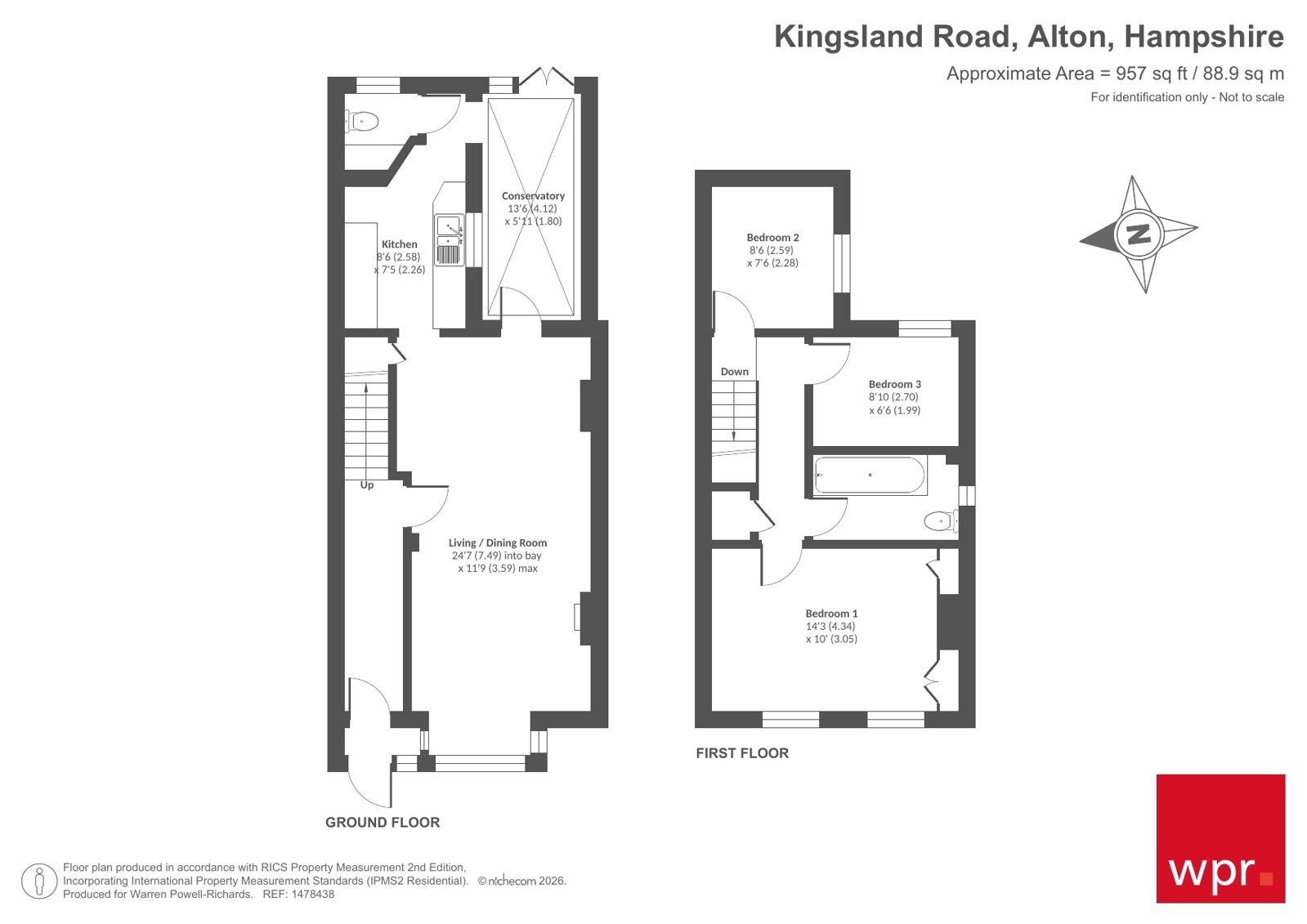 13, Kingsland Road, Hampshire floorplan