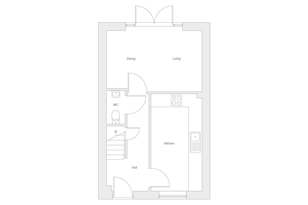 47, Chescombe Road, Yatton, Bristol floorplan