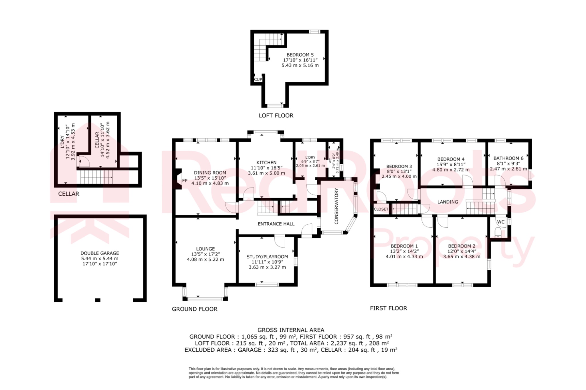 55, Sandygate, Rotherham floorplan