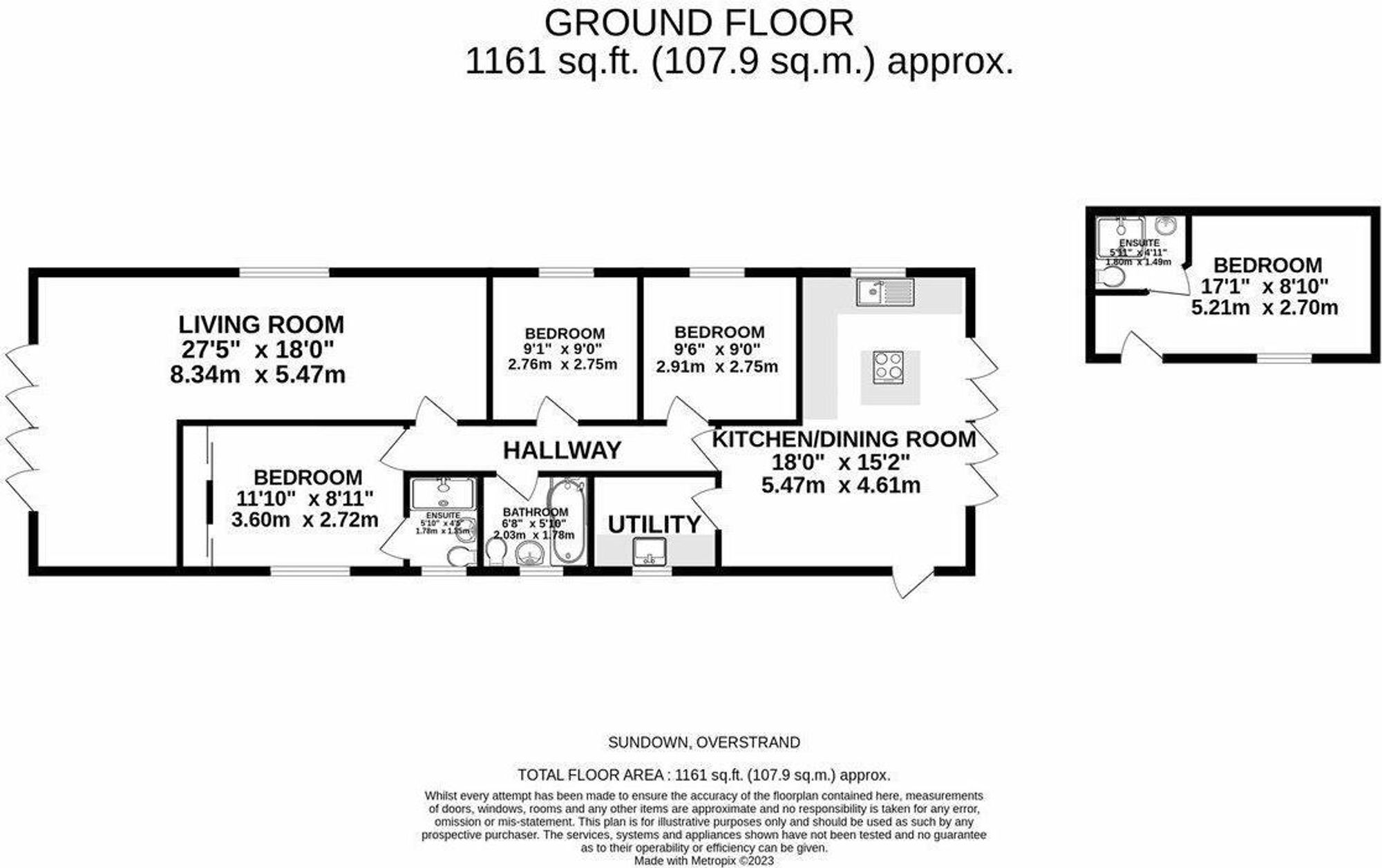 25 Pauls Lane, Cromer floorplan