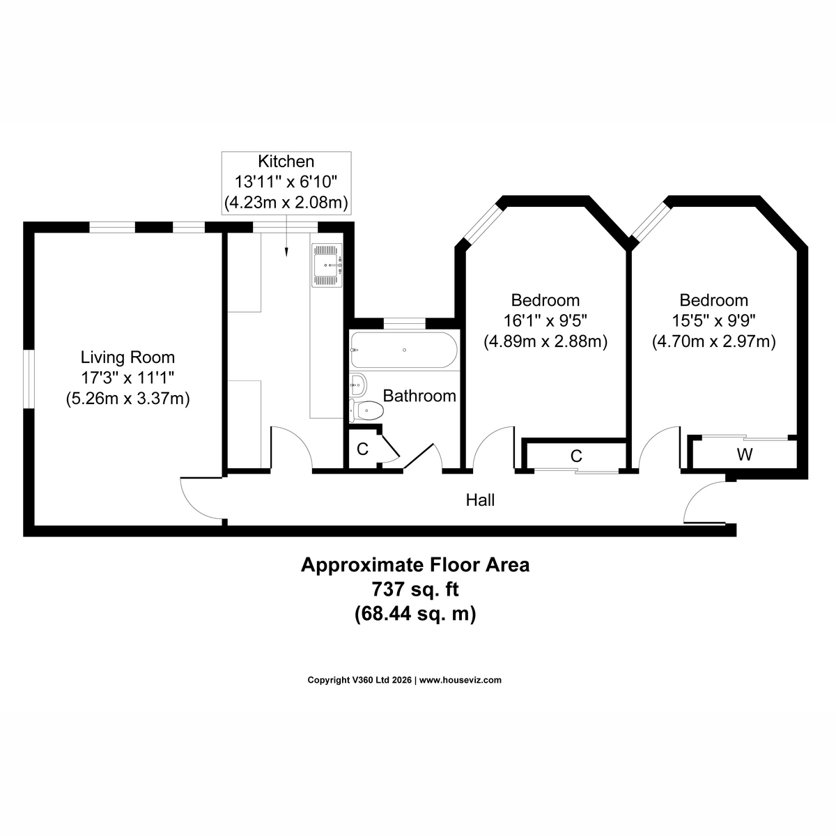 Lingdale Court, Prenton floorplan