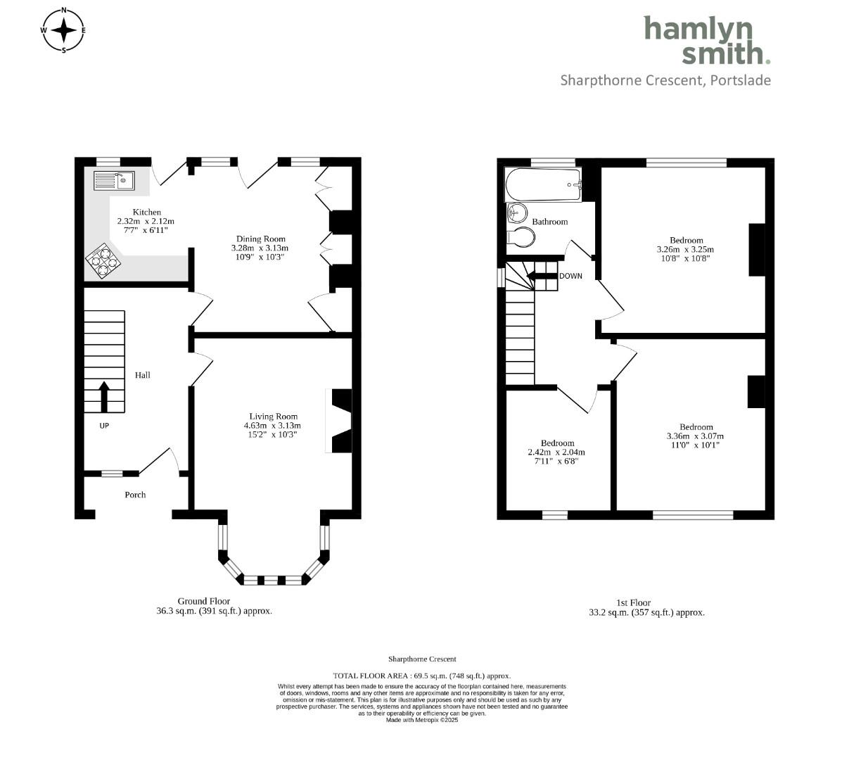 47, Sharpthorne Crescent, Brighton floorplan