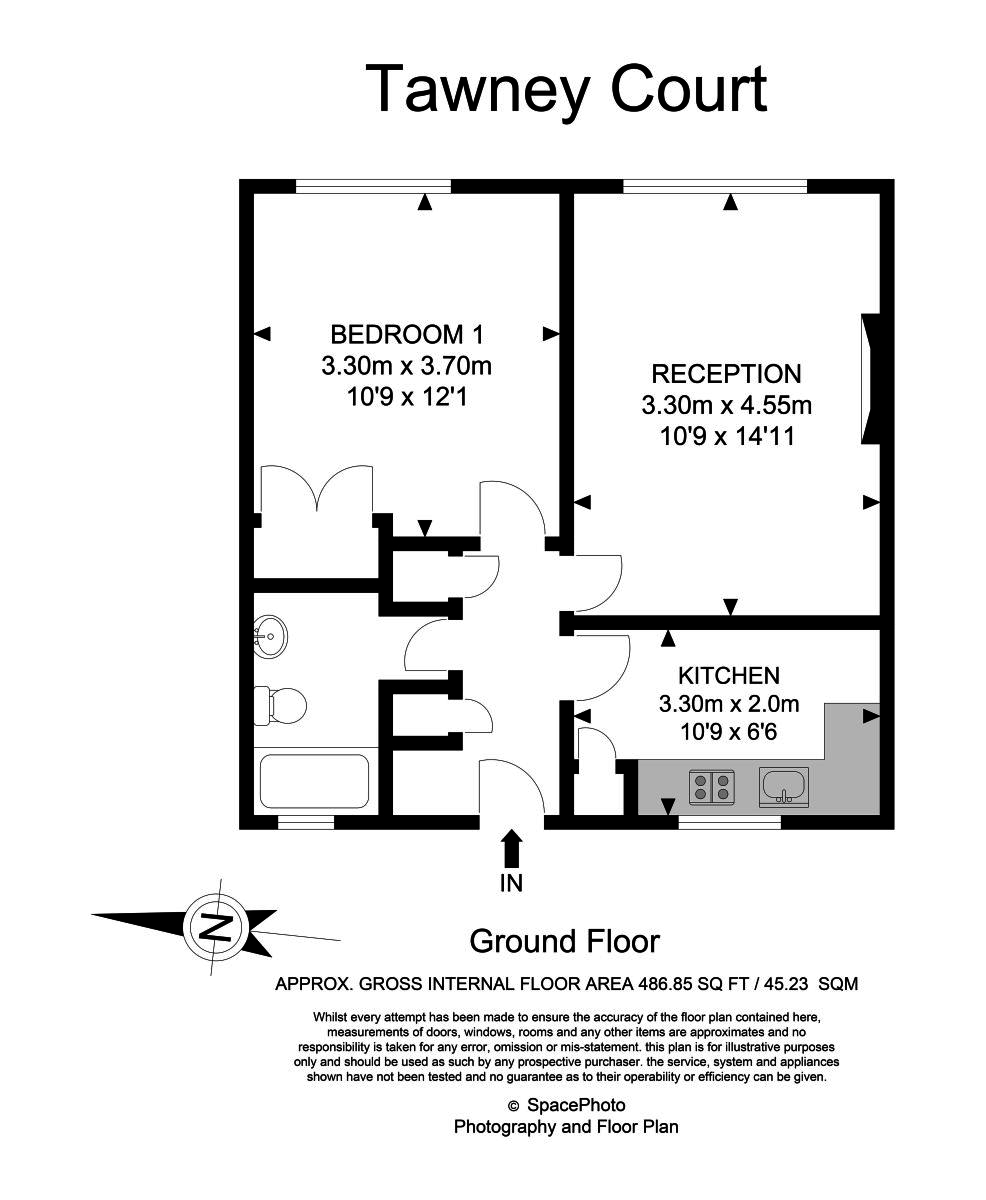 1 Bedrooms Flat to rent in Highbury Hill, London N5