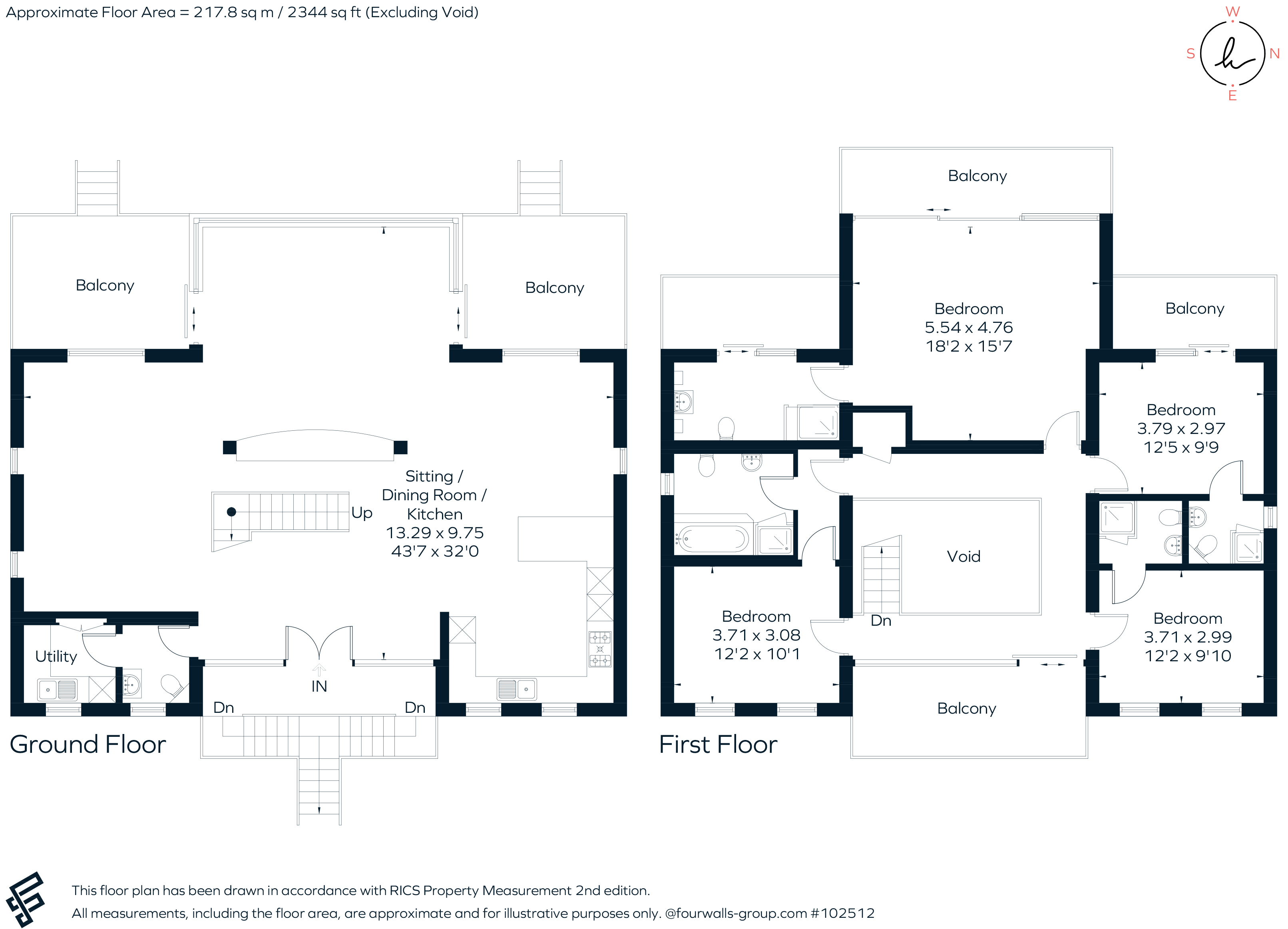 Whitehaven, Riverside, Stratford-upon-Avon, floorplan