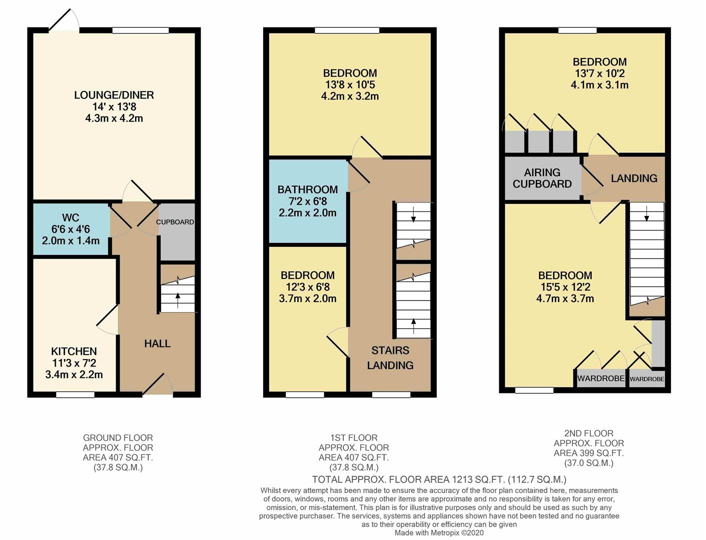 42, Watercress Way, Gravesend floorplan
