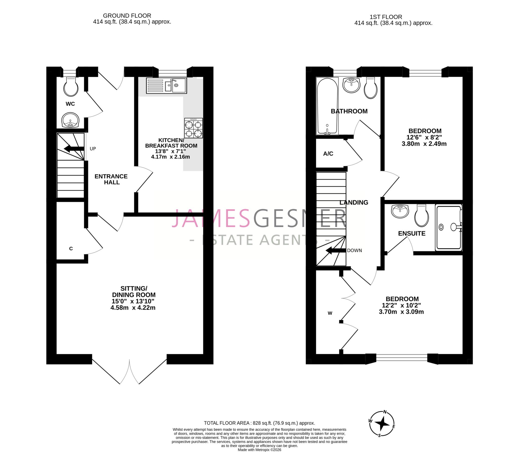 8, Kings Close, Wallingford floorplan